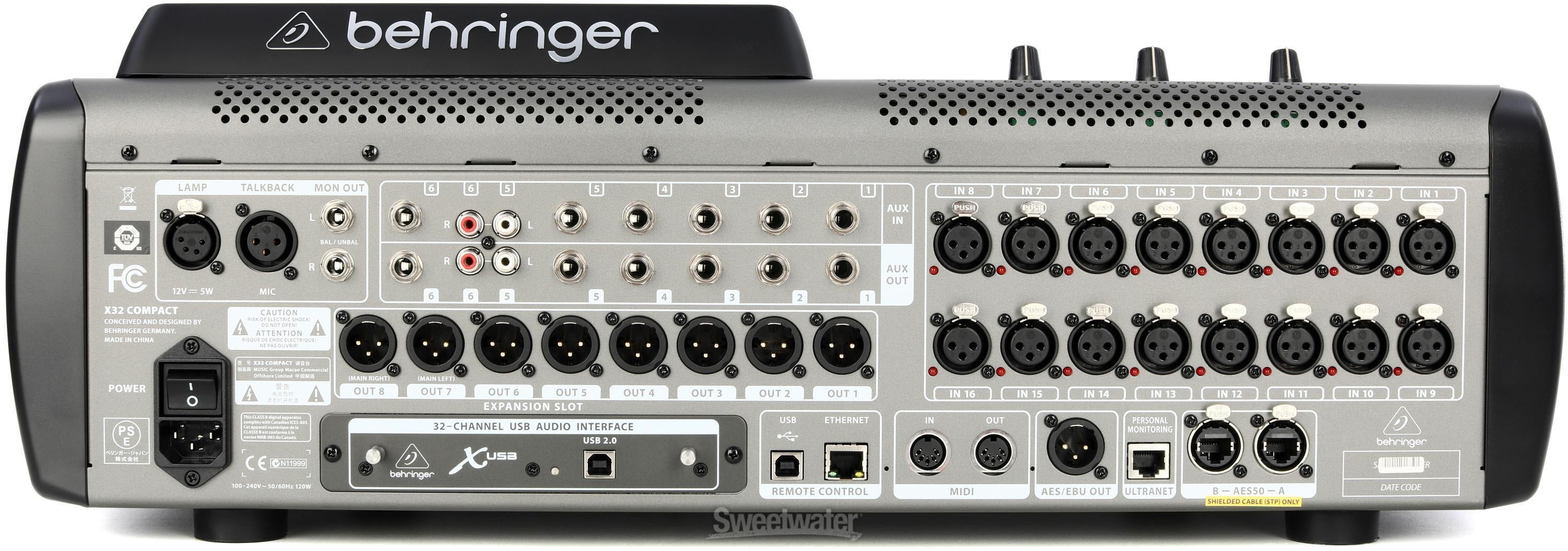 Behringer X32 The Ultimate 40-channel Digital Mixer