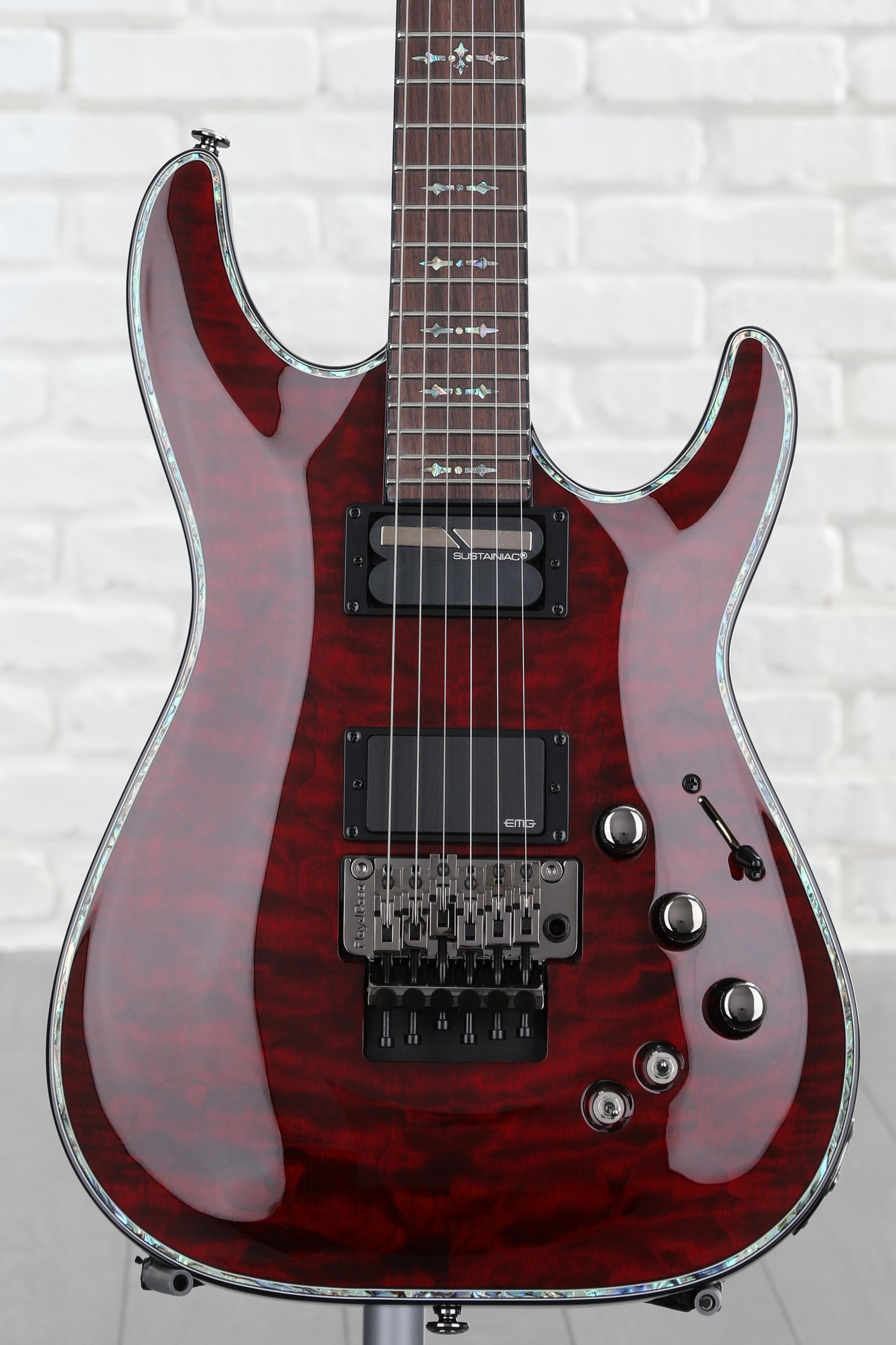 Schecter Hellraiser C-1 FR-S Electric Guitar - Black Cherry | Sweetwater