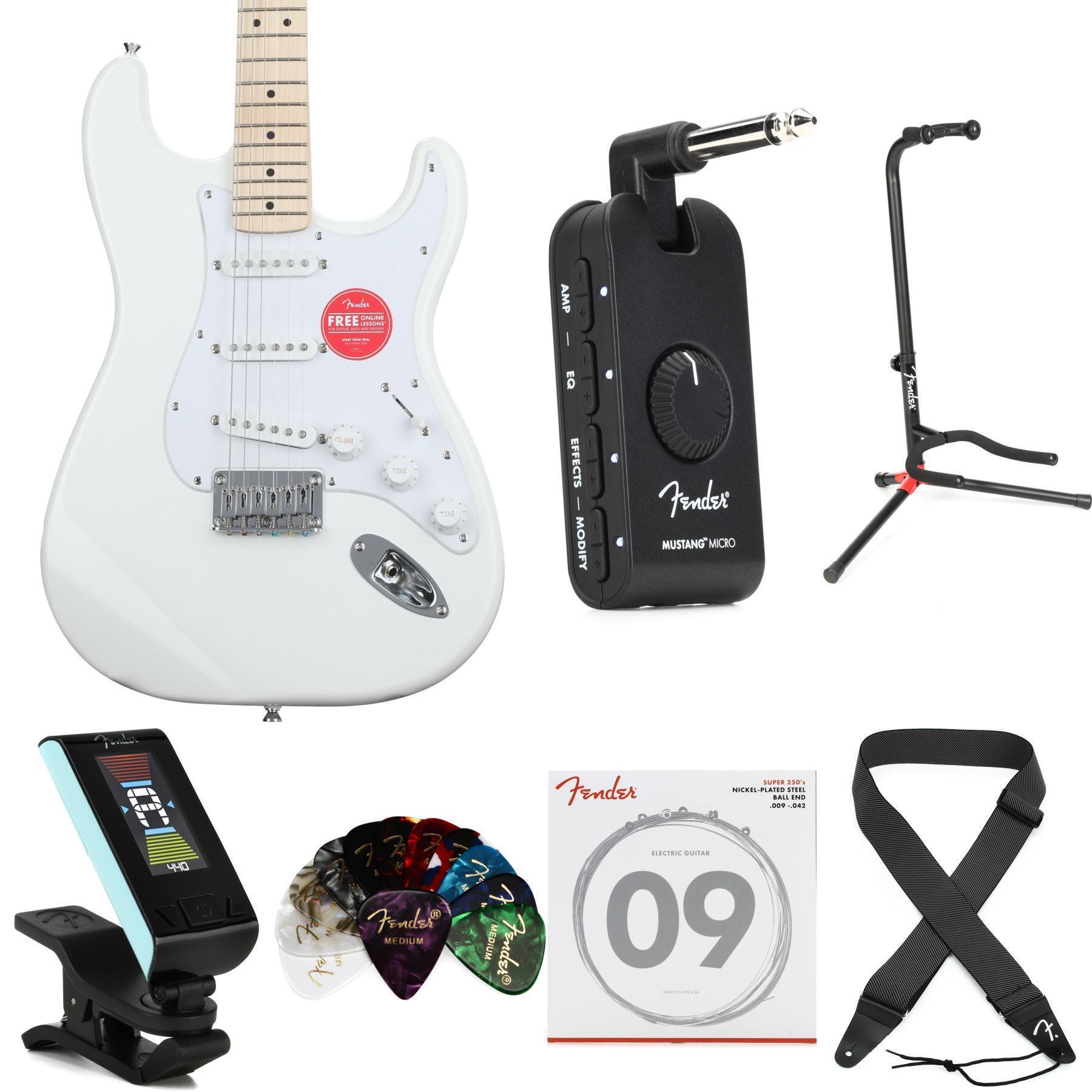 ギター Fender MUSTANG MICRO Fender Mustang Micro Guitar Headphone Amp Black | Guitar Center