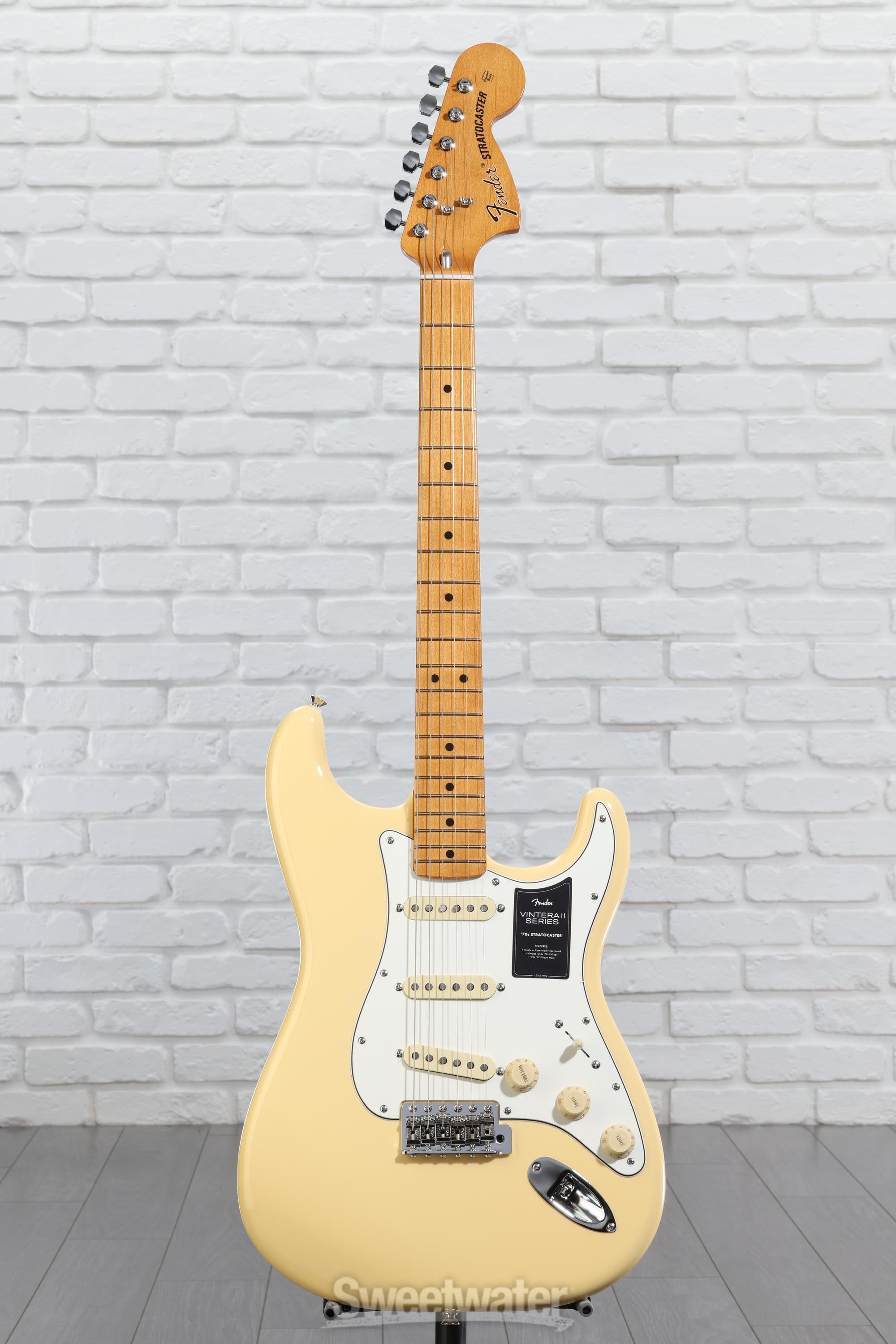 Fender Vintera II 70s Stratocaster 白ホワイト Fender V2 70s Stratocaster VWH – Motor City Guitar