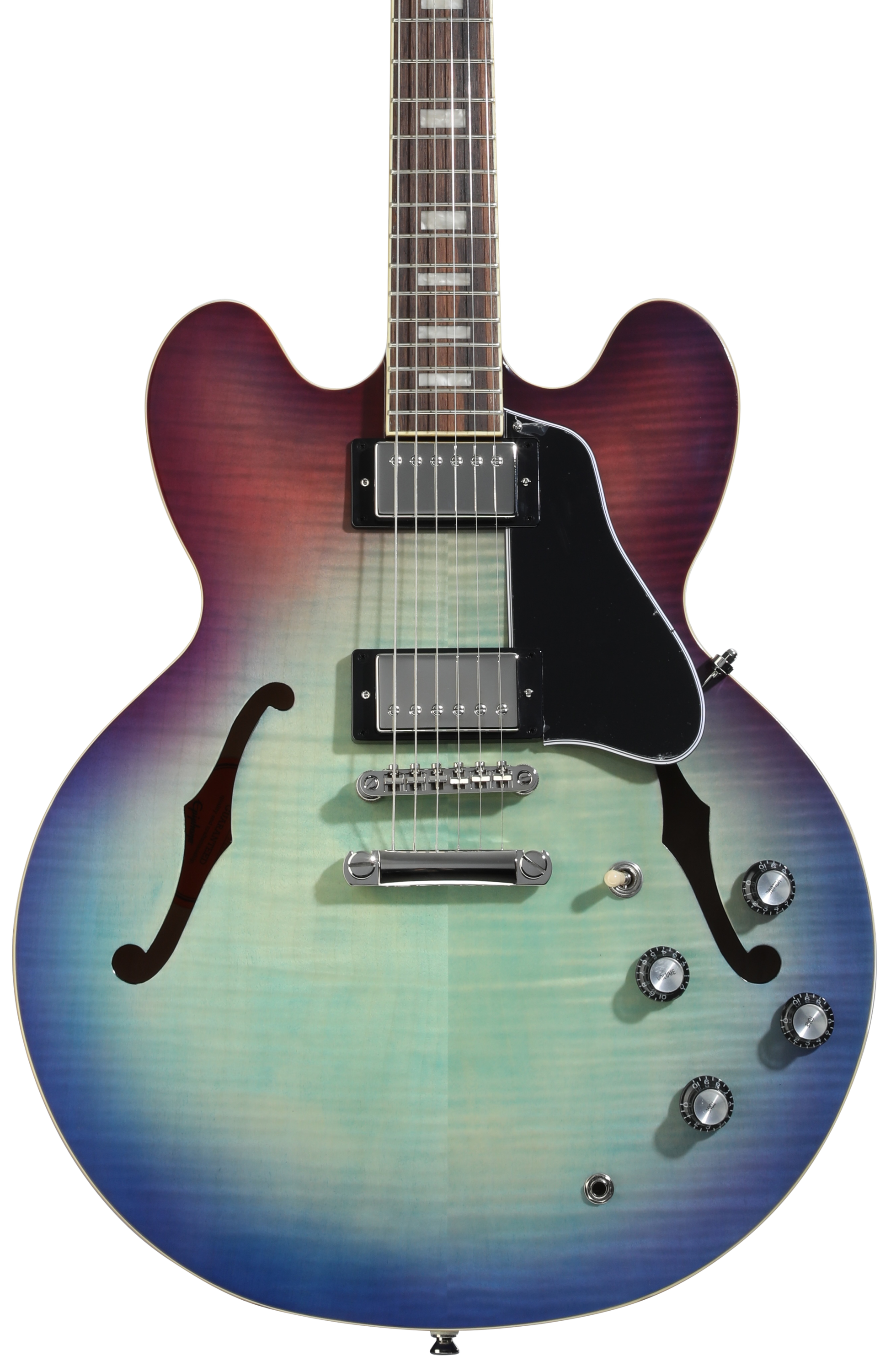 Epiphone ES-335 Figured Semi-hollowbody - Blueberry Burst