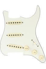 Photo of Fender Original '57 / '62 SSS Pre-wired Stratocaster Pickguard - Parchment 3-ply