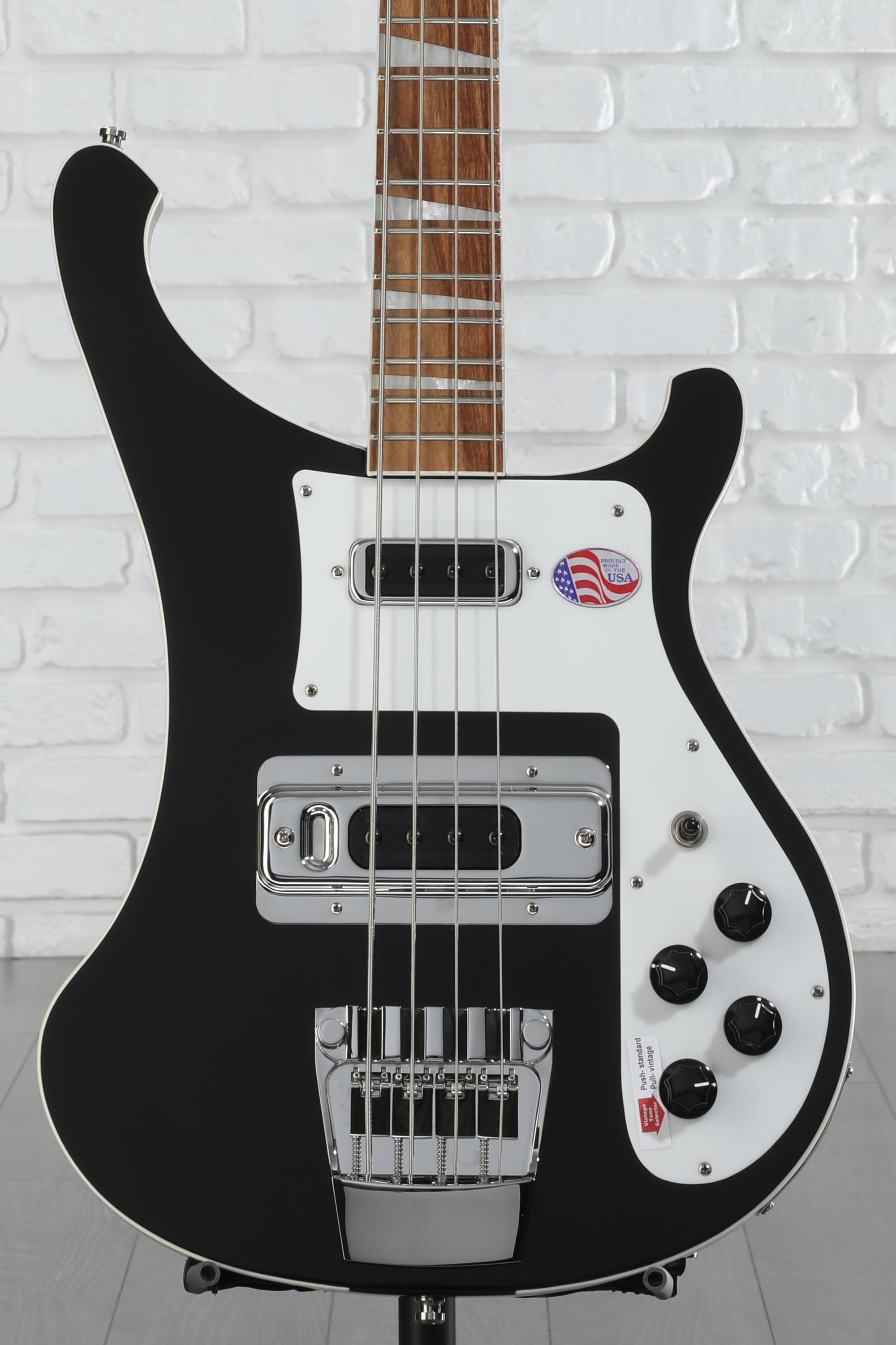 Rickenbacker 4003 Stereo Bass Guitar - Jetglo | Sweetwater