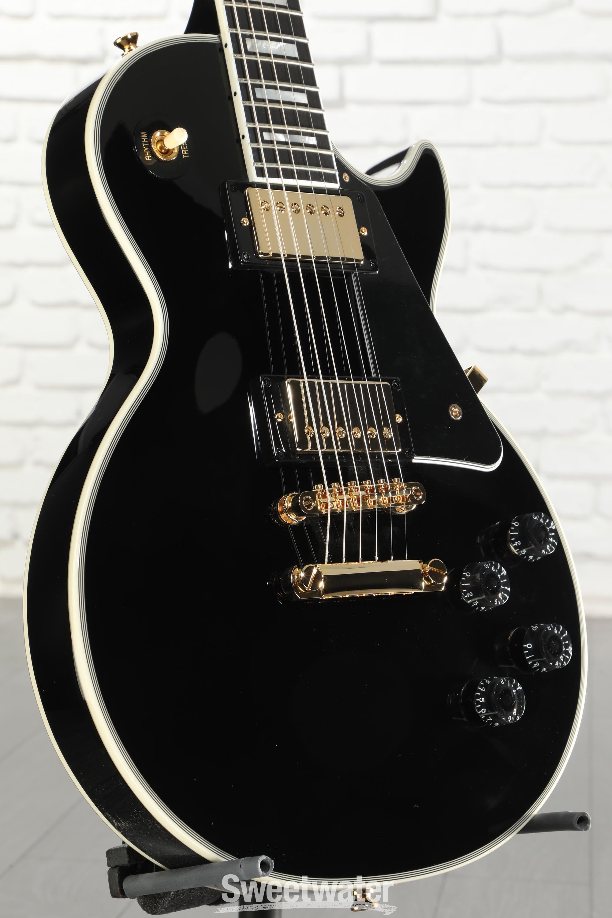 Epiphone Inspired by Gibson Custom Les Paul Custom Electric Guitar
