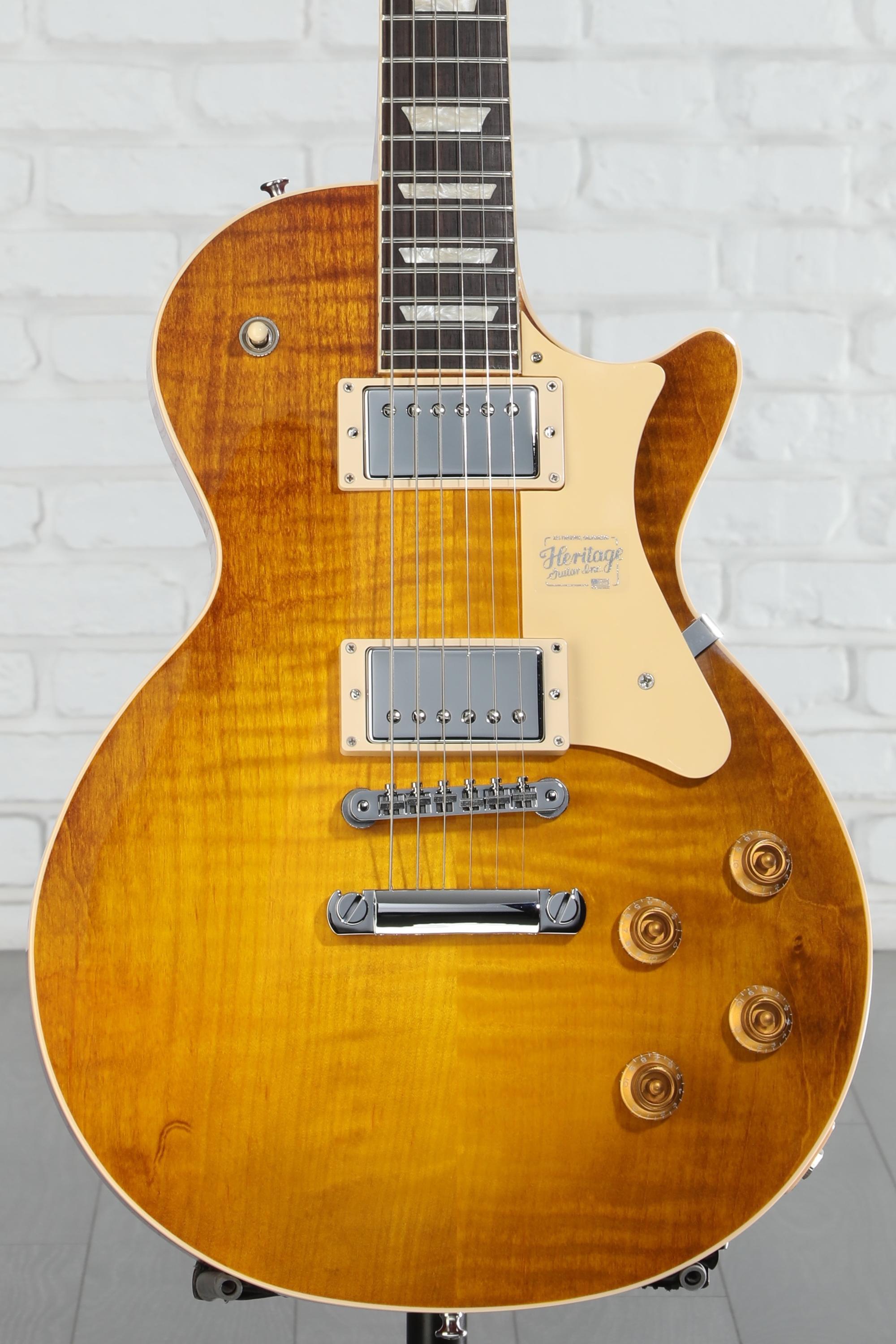 ギター Heritage H-150 DLT Dirty Lemon Burst Heritage Standard H-150 Electric Guitar - Dirty Lemon Burst