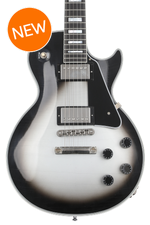 Photo of Gibson Custom Les Paul Custom Electric Guitar - Murphy Lab Ultra Light Aged Silverburst