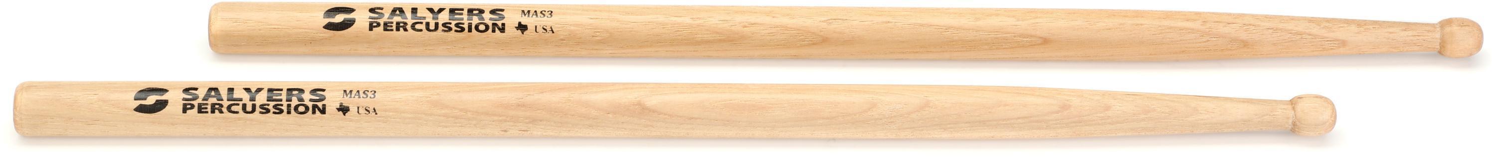 Photo of Salyers Percussion MAS3 Marching Snare Drumsticks