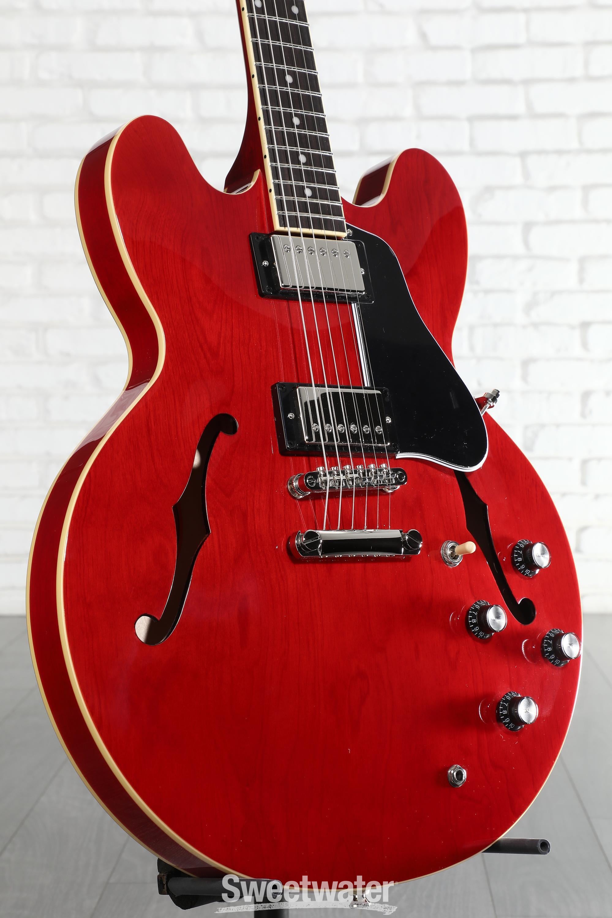 Photo of Epiphone ES-335 Semi-hollowbody Electric Guitar - Cherry