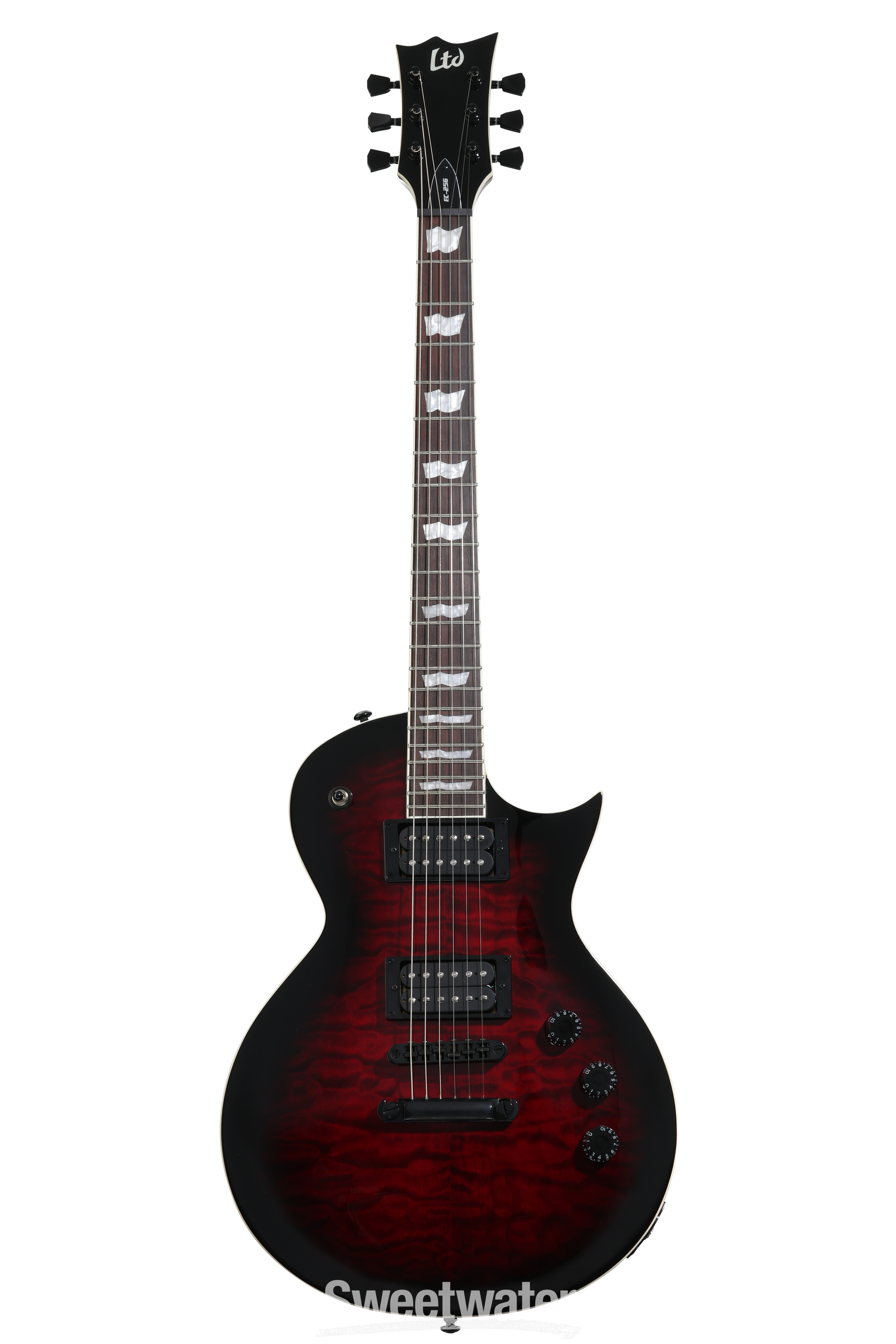 ESP ギター LTD EC-256_BLK_FRONT.jpg