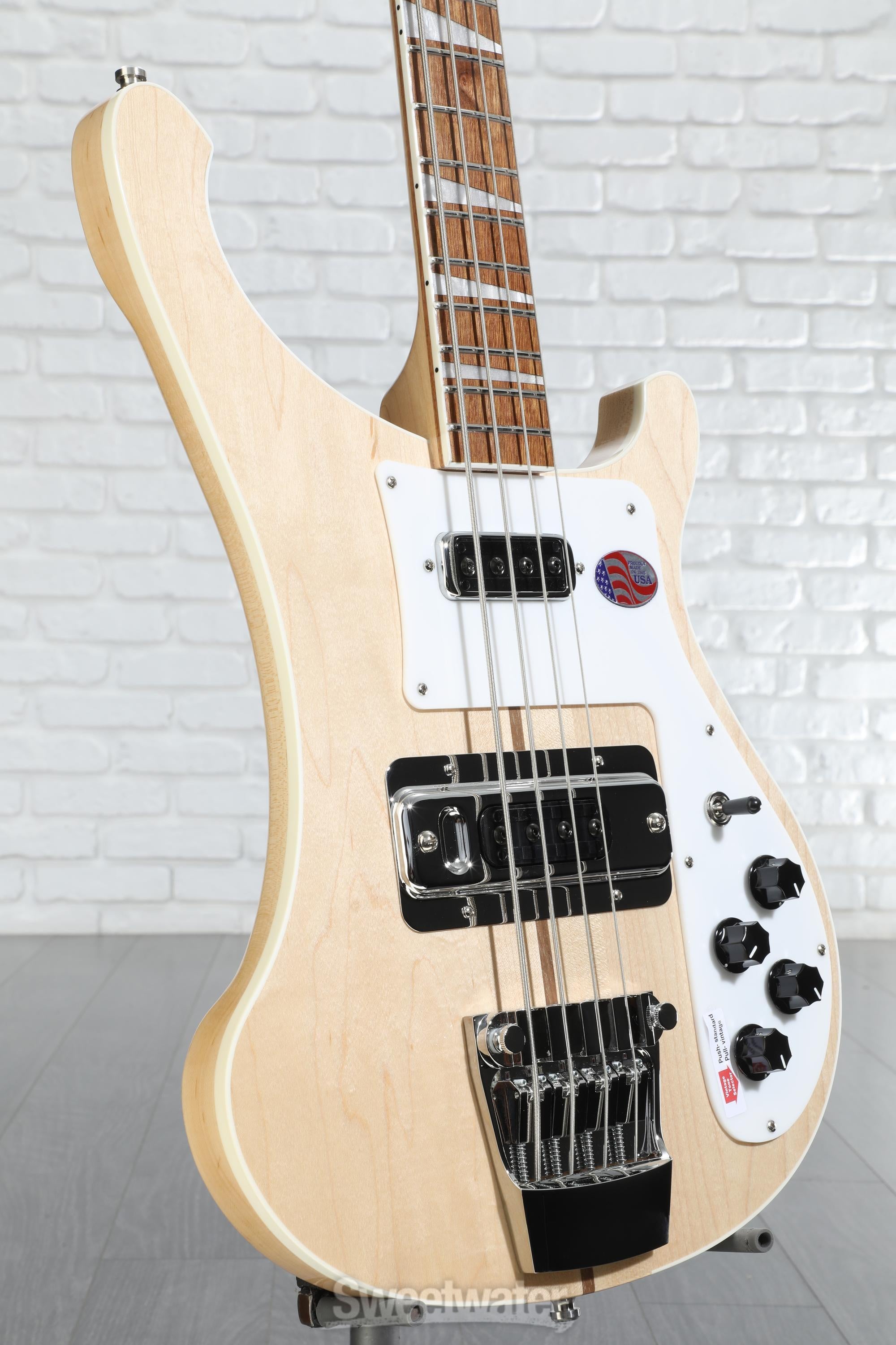 Rickenbacker 4003 Stereo Bass Guitar - Mapleglo | Sweetwater