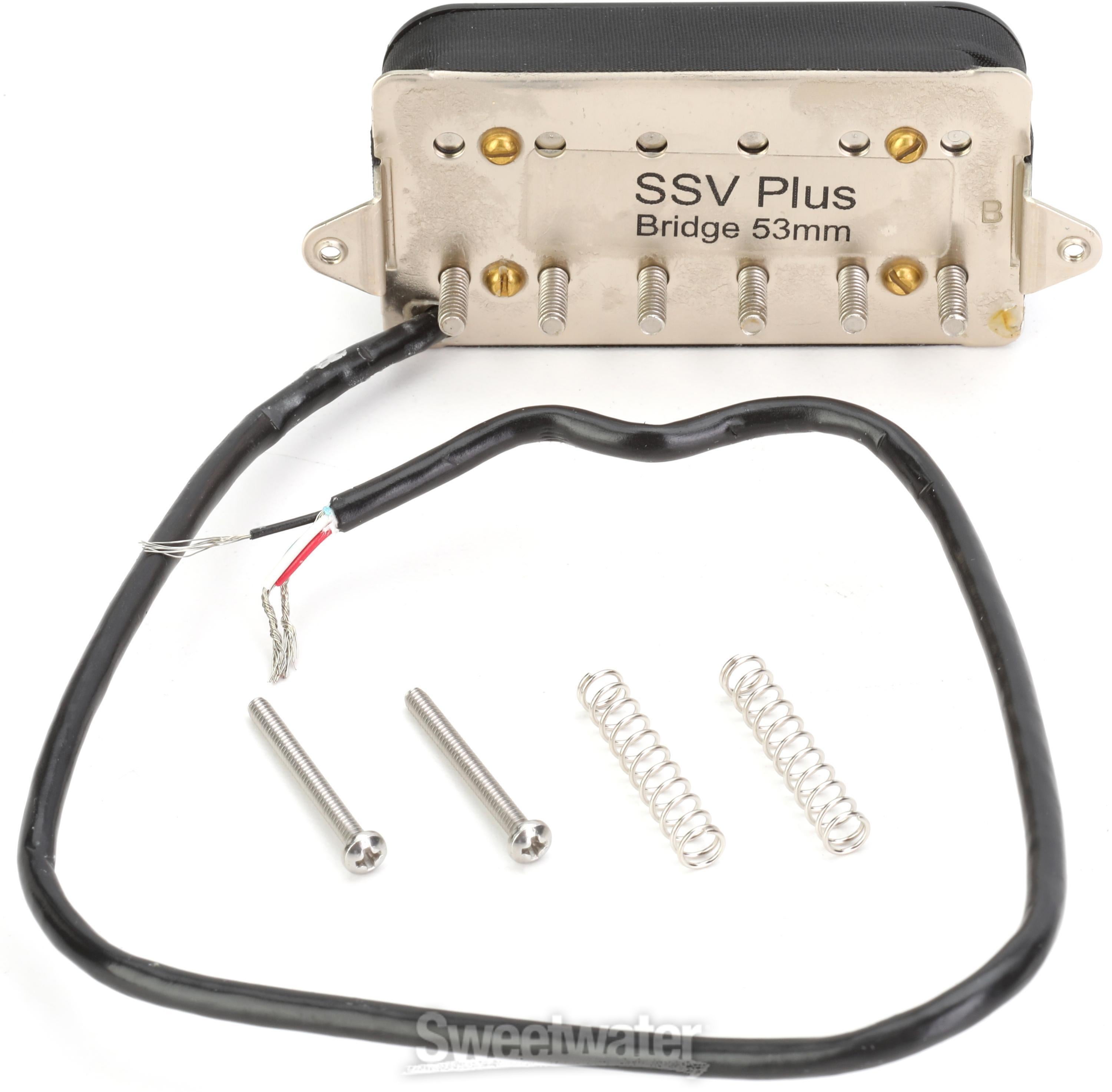 納得できる割引 Suhr SSV+ Humbucker Bridge Pickup - Black, 53mm | Sweetwater その他
