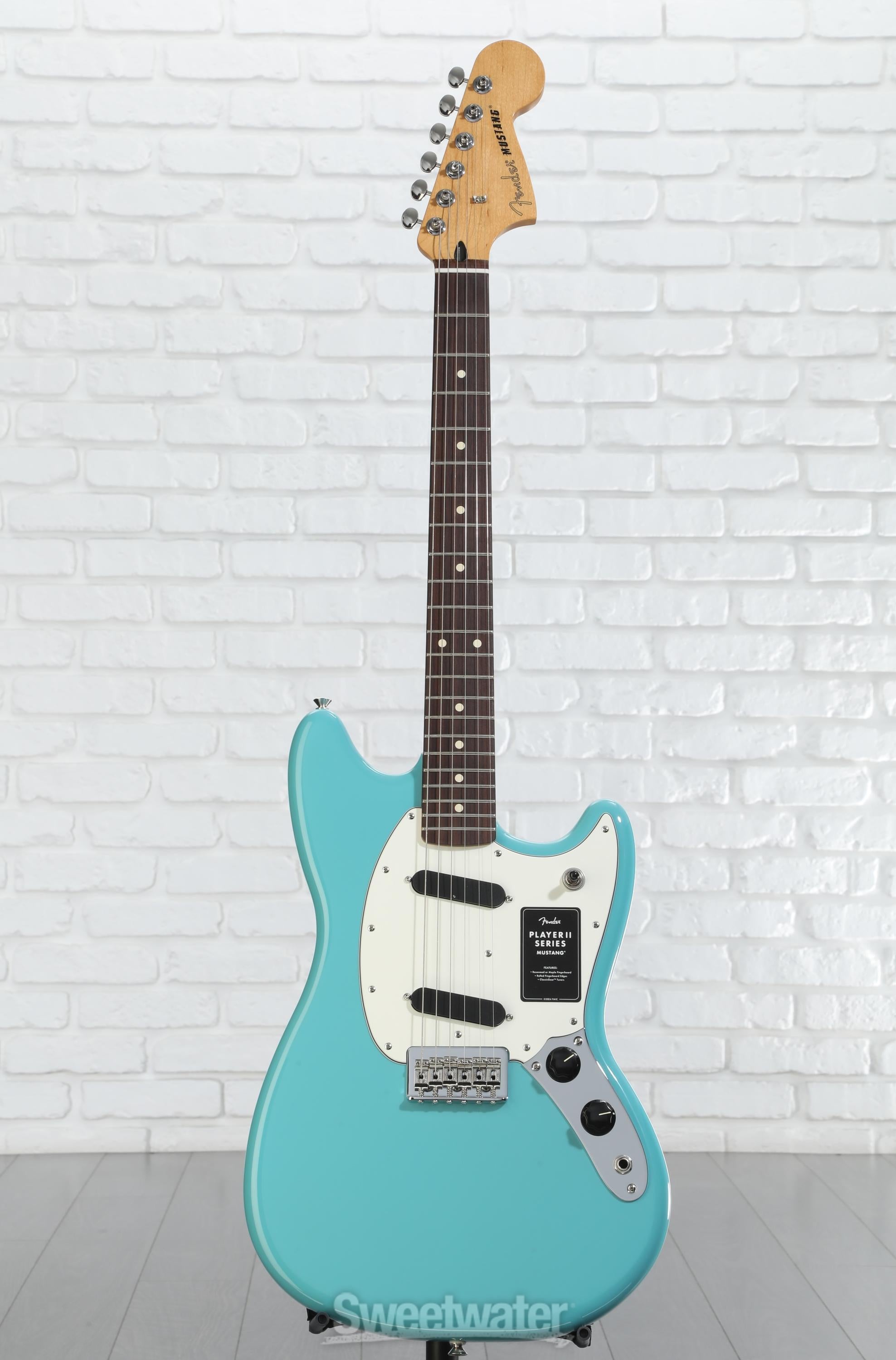 Fender Player II Mustang - Aquatone Blue with Rosewood