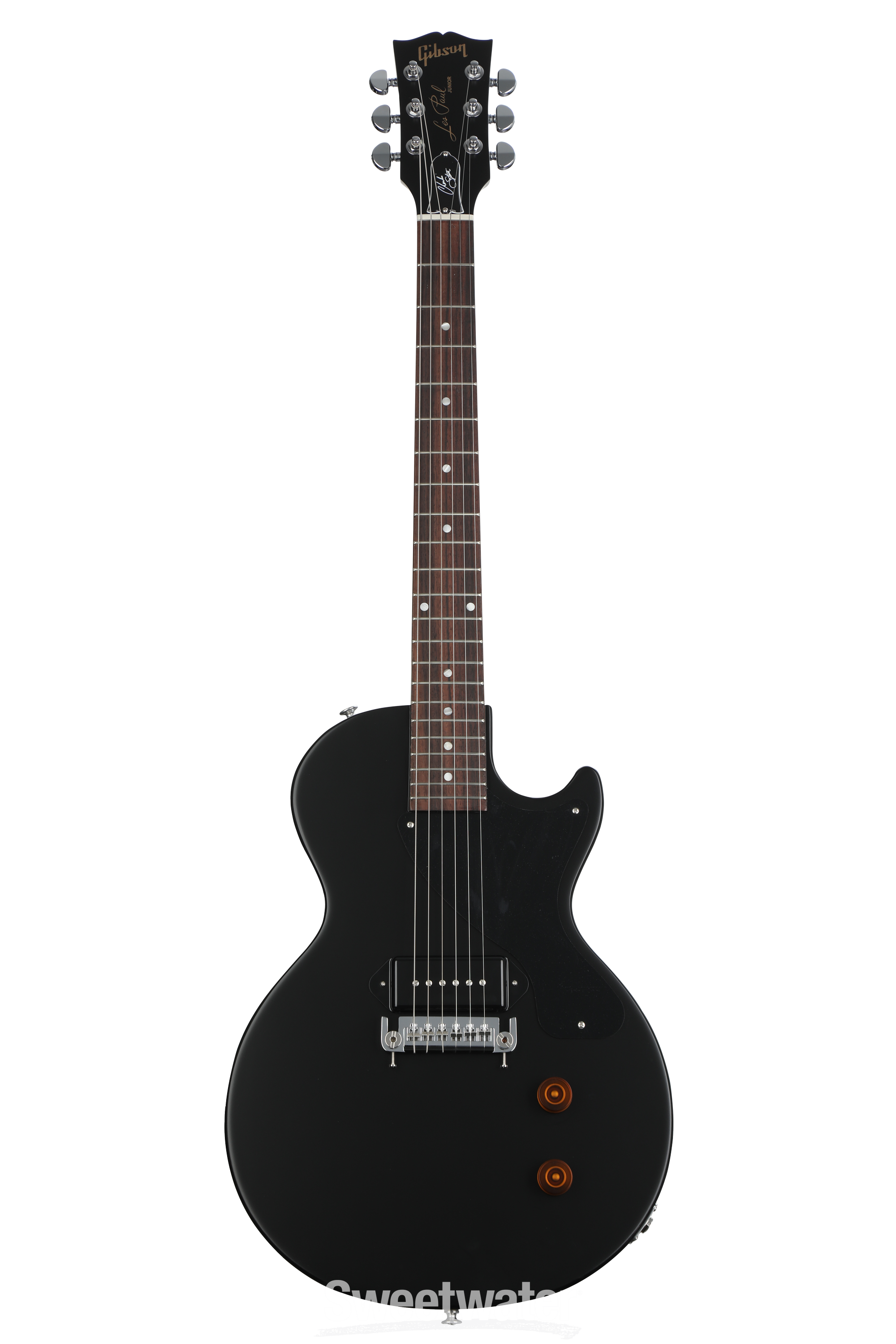 Gibson Charlie Starr Les Paul Junior Electric Guitar - Satin Ebony Gibson Charlie Starr Les Paul Junior Electric Guitar - Satin Ebony