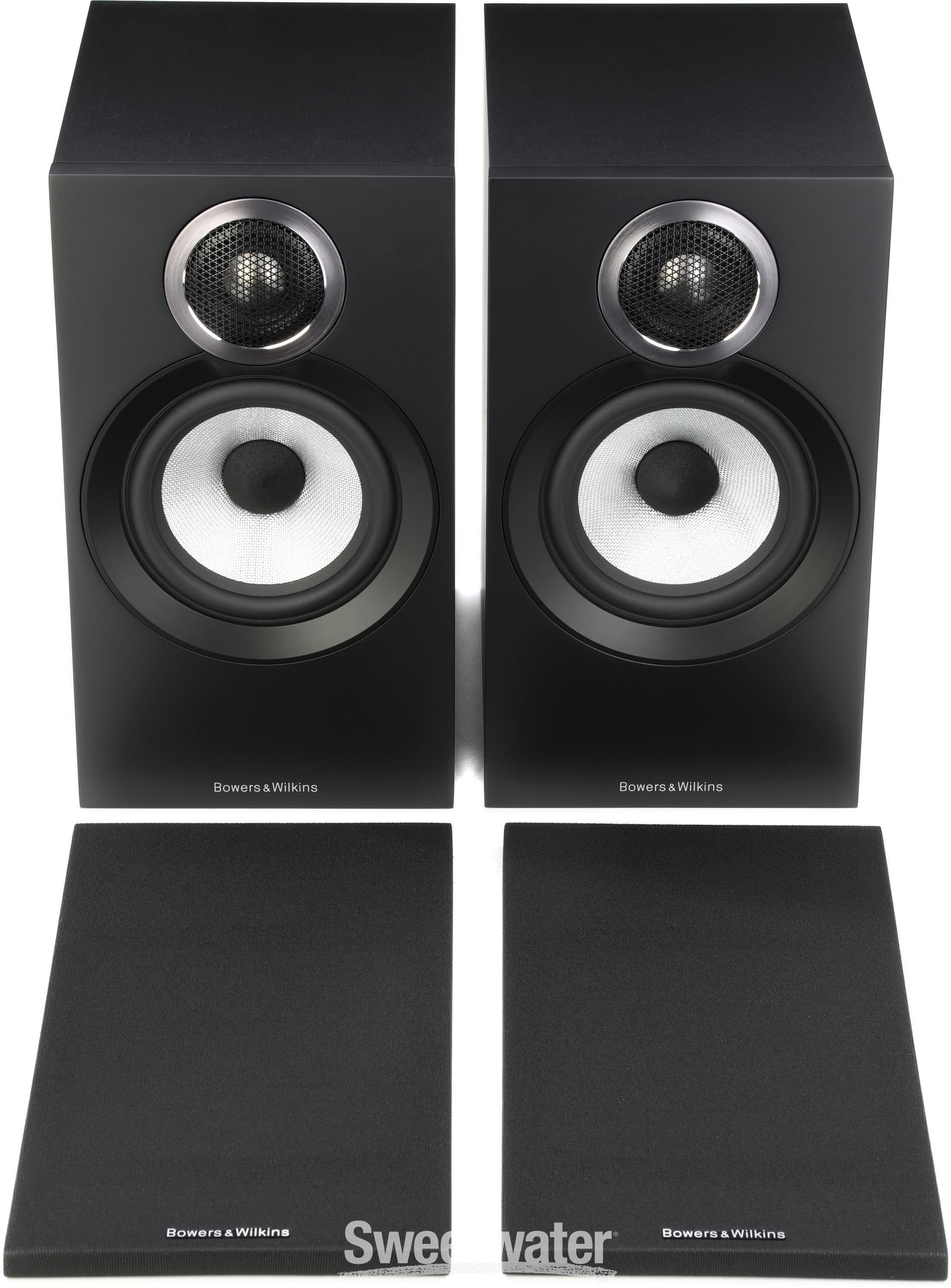 Bowers & Wilkins 607 S3ブラック Bowers & Wilkins 607 S3 Bookshelf Speaker - Pair (Certified Refurbishe