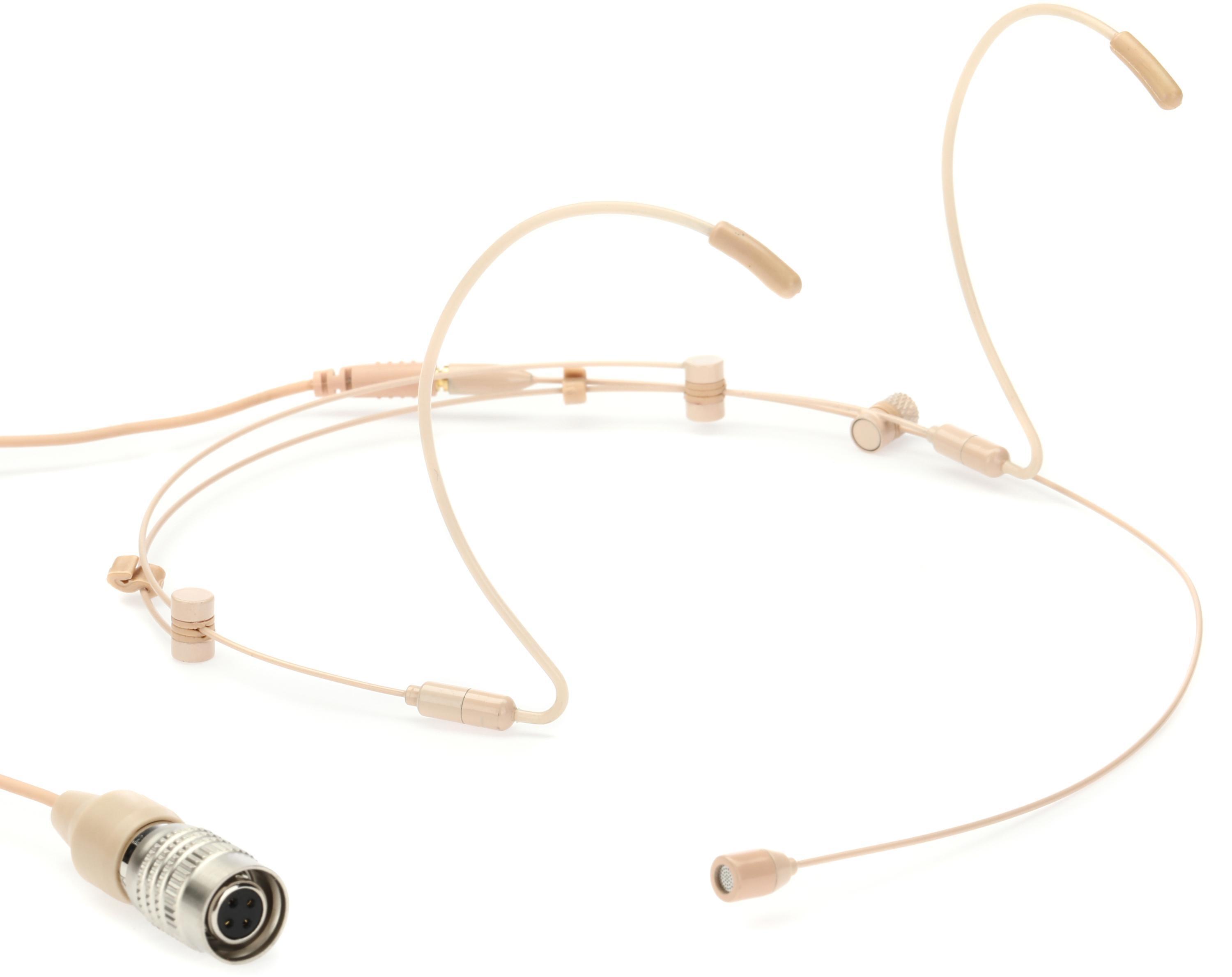 MICROFONO ARCHETTO HEADSET BEIGE TIPO DPA CARDIOIDE DA CANTO 3.5mm Sennheiser Effebi Megastore Microfoni 15481 Lit V - Foto 5