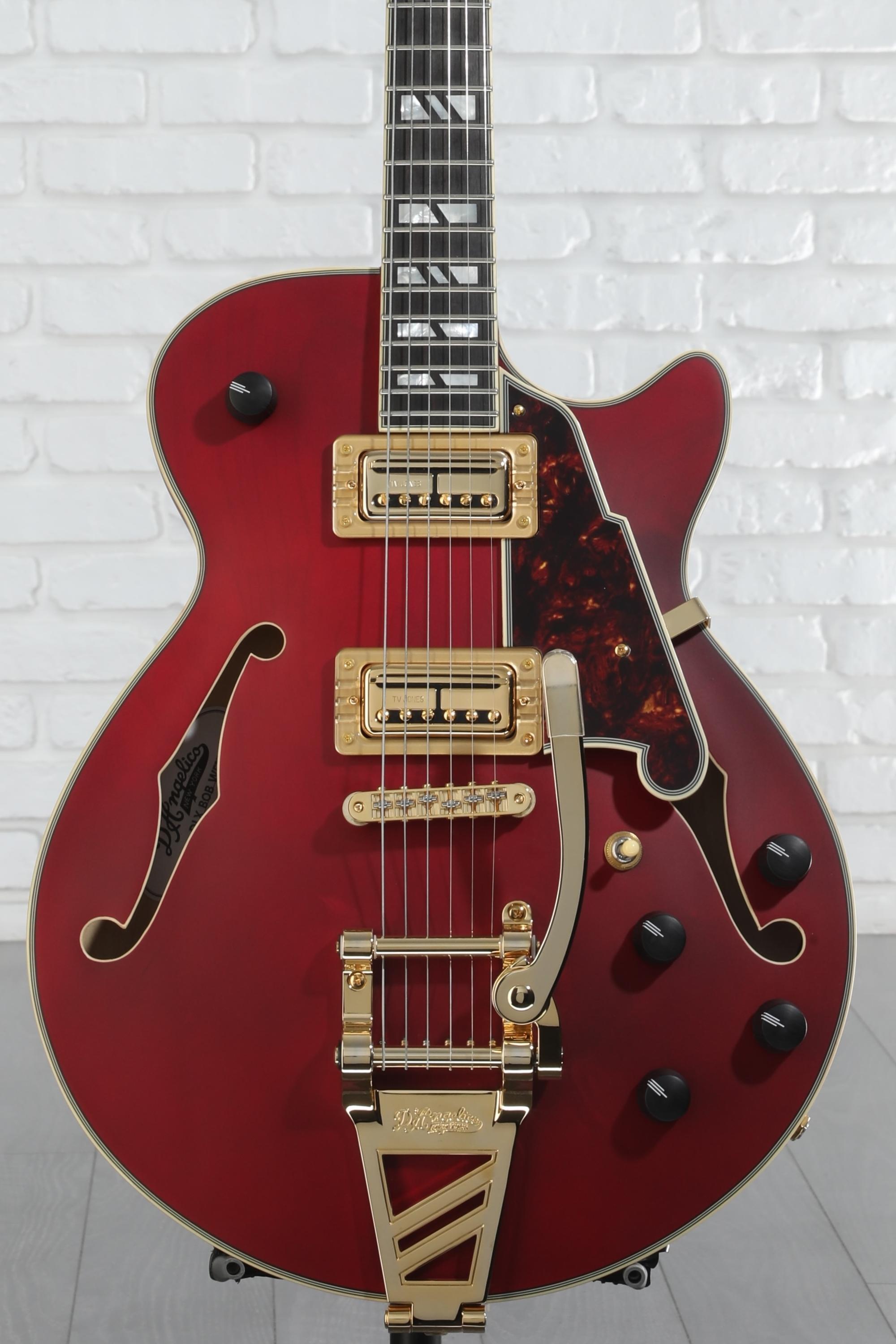D'Angelico Deluxe Bob Weir 3 Semi-hollowbody Electric Guitar