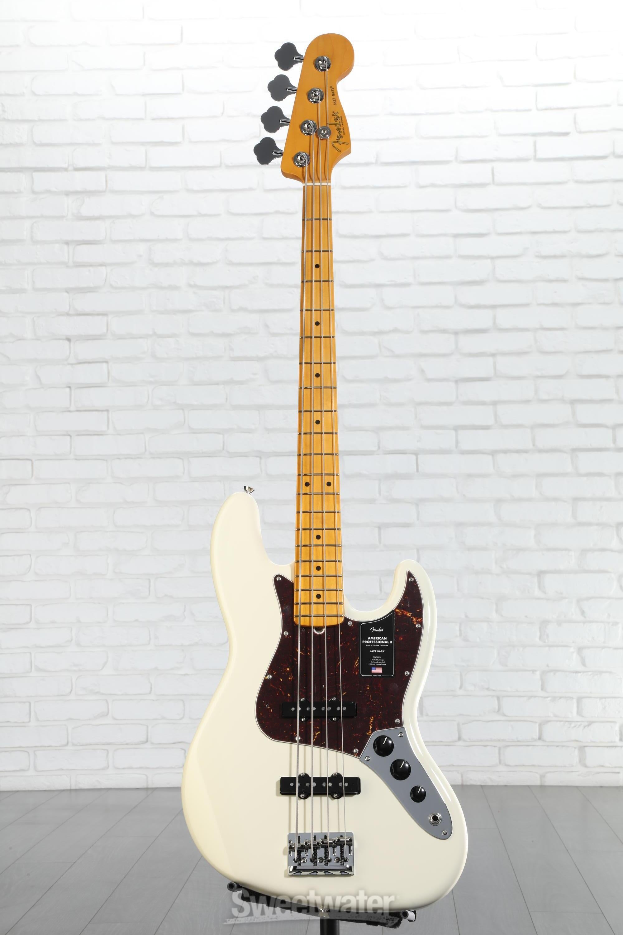 Fender American Professional II Jazz Bass - Olympic White with