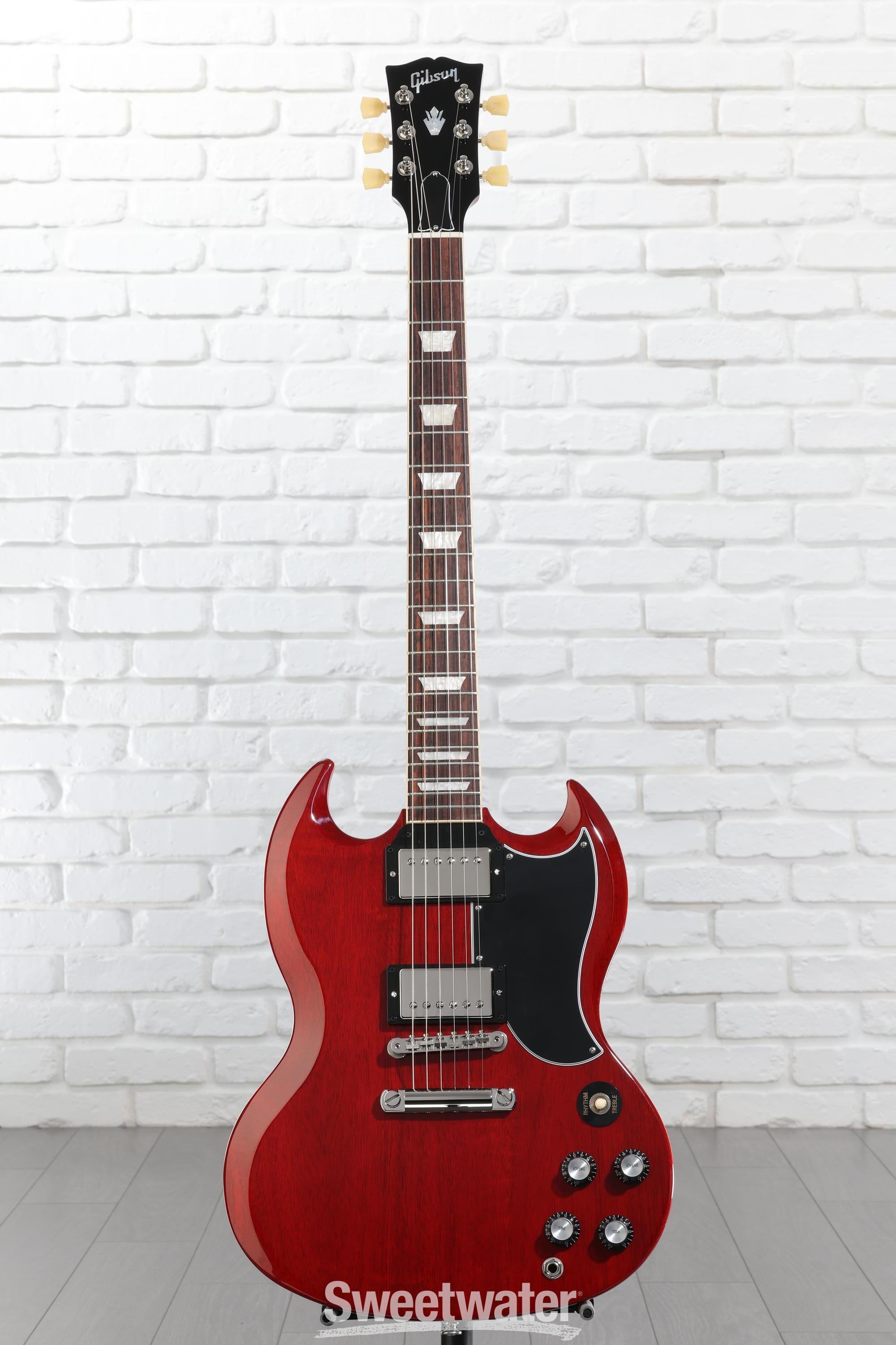 Gibson SG Standard '61 Electric Guitar - Vintage Cherry | Sweetwater