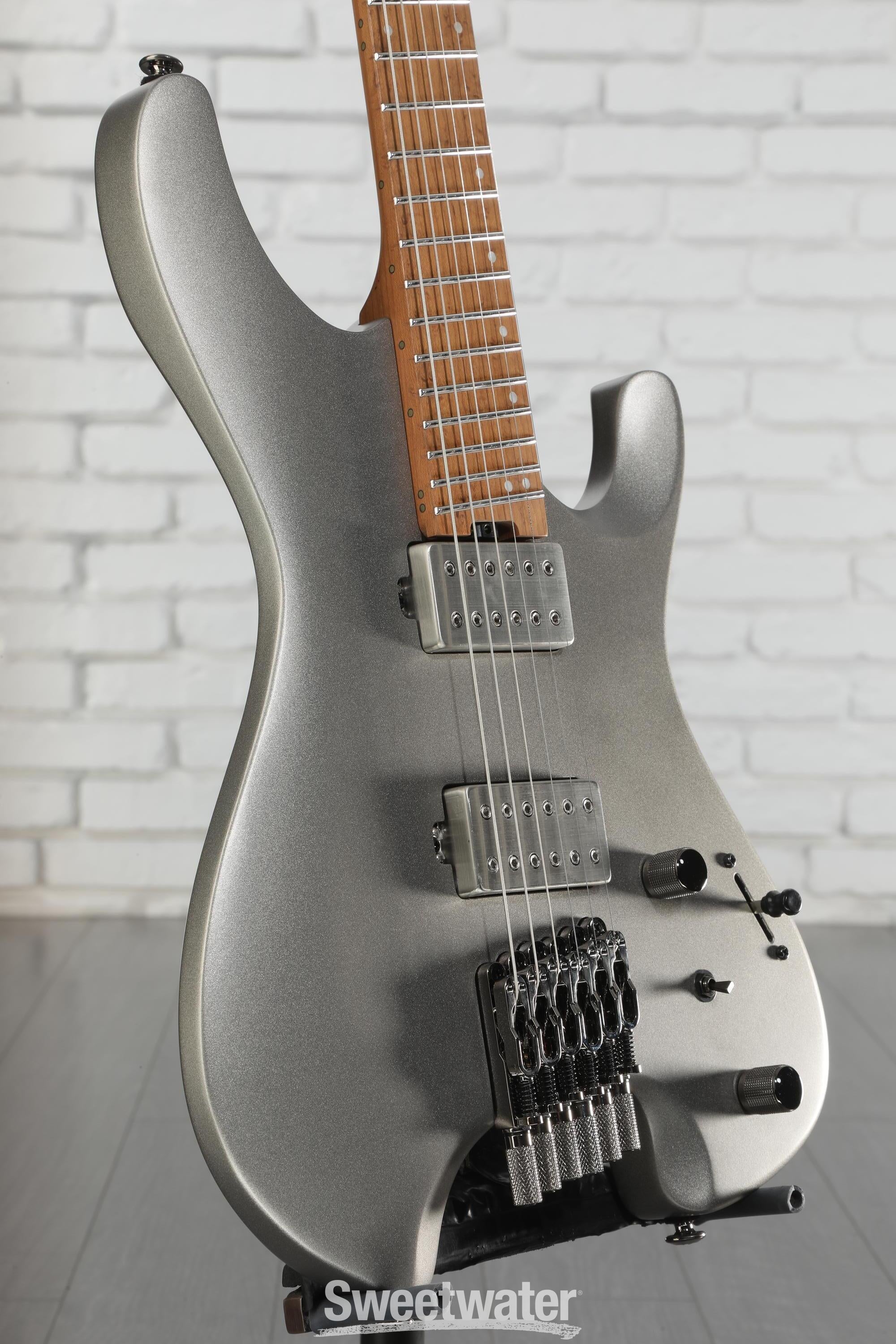 Ibanez QX52 Electric Guitar - Metallic Gray Matte | Sweetwater