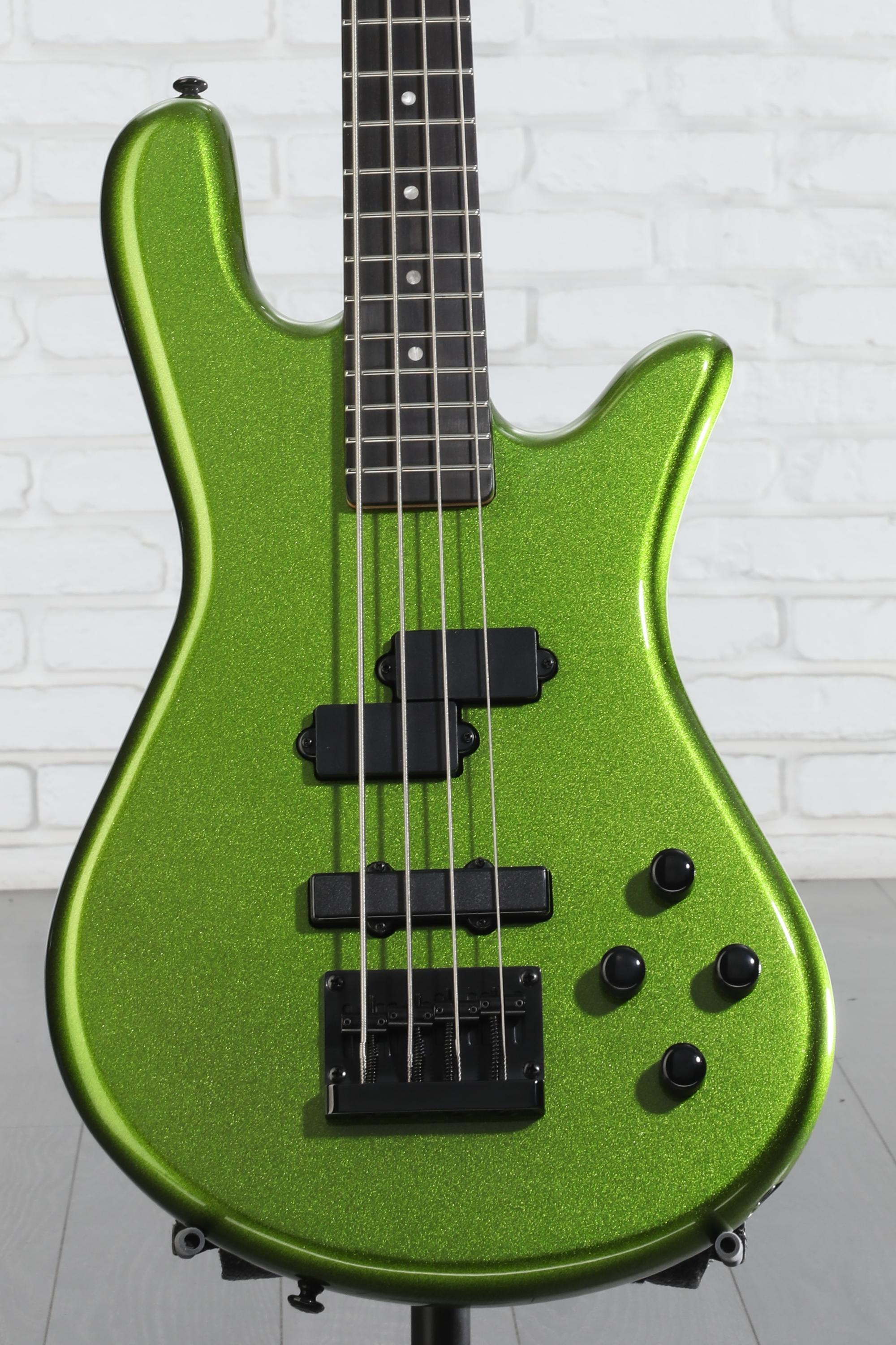 Spector Performer 4 Bass Guitar - Metallic Green | Sweetwater