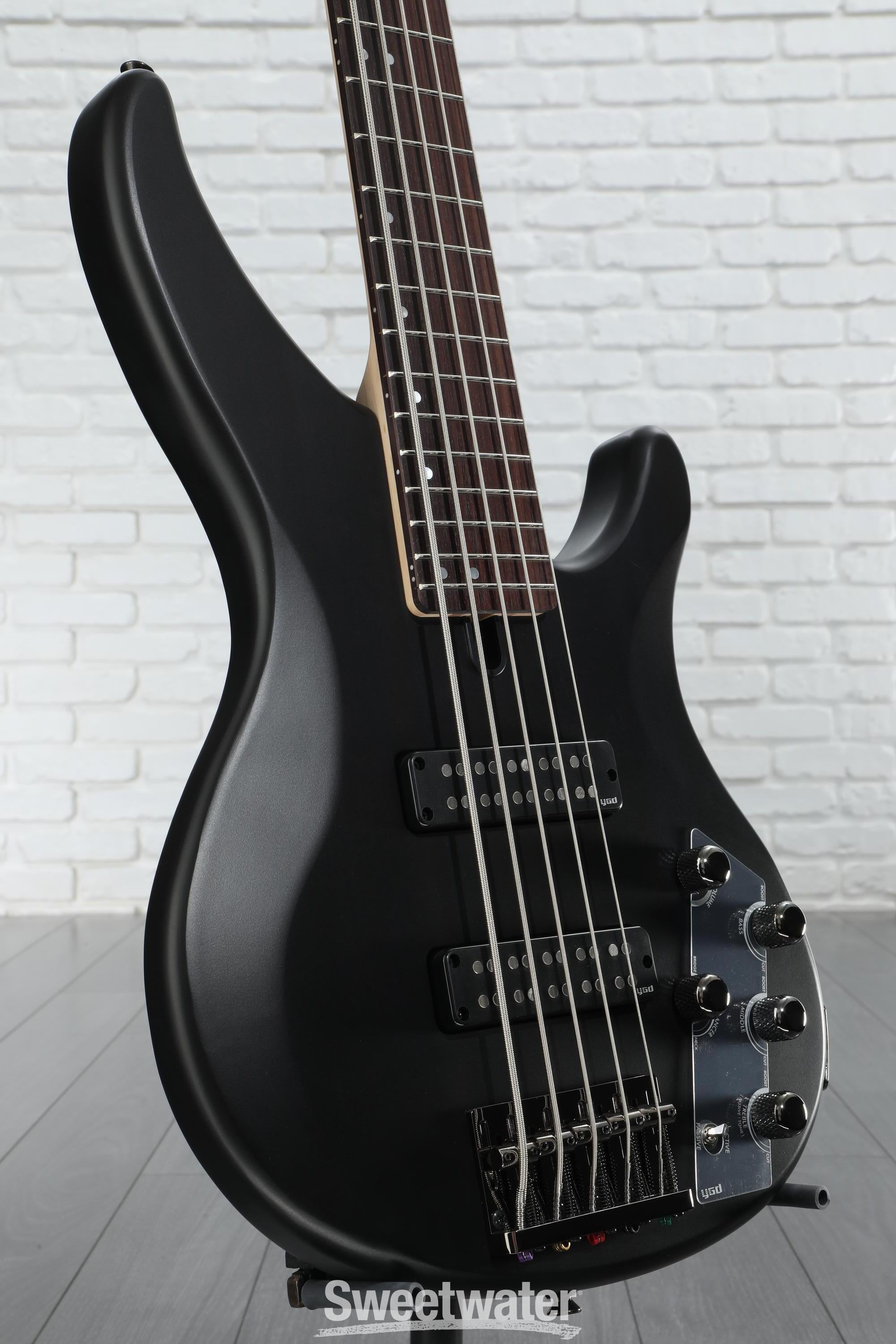 Yamaha TRBX505 5-string Bass Guitar - Translucent Black