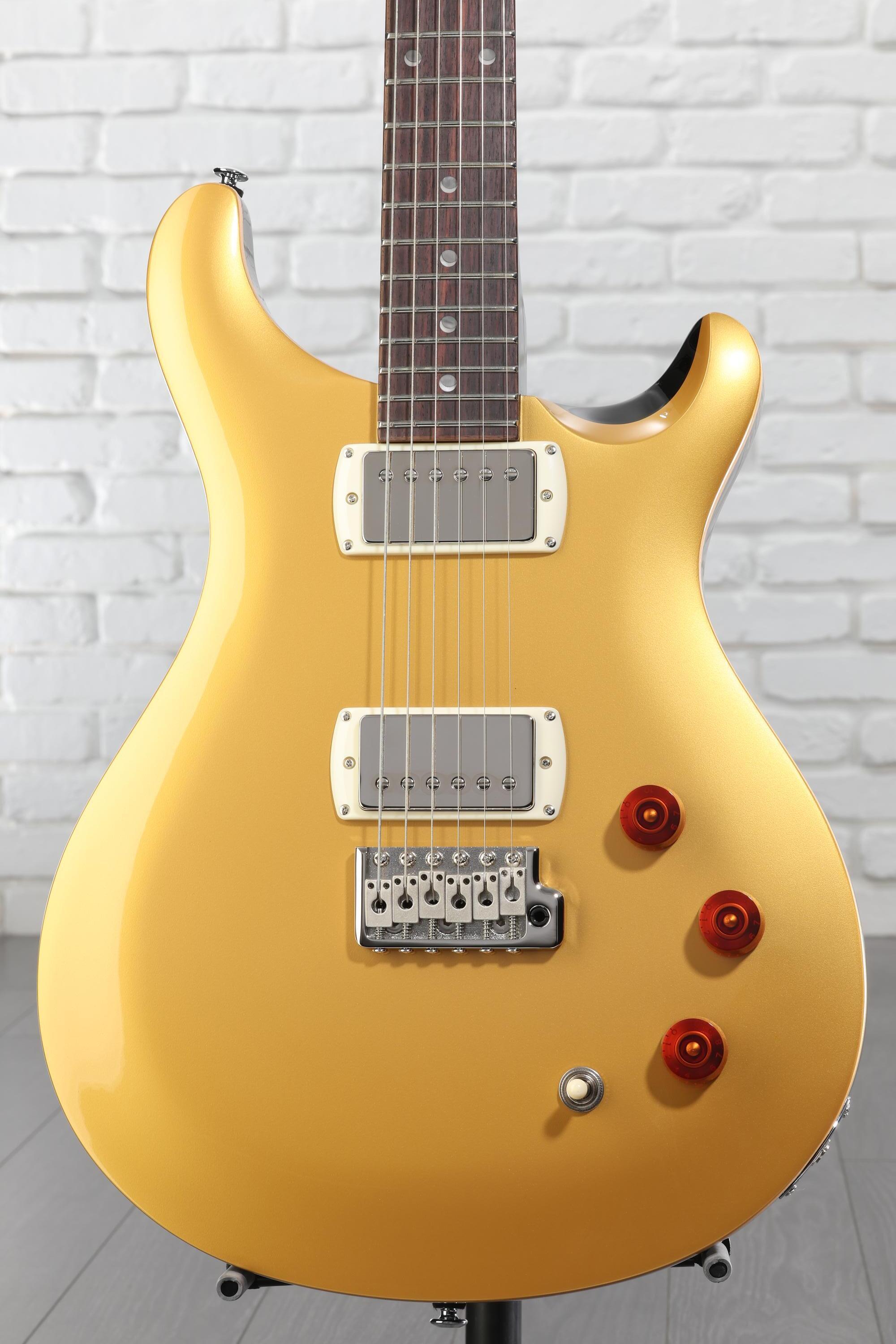 PRS SE DGT David Grissom Solidbody Electric Guitar - Gold Top
