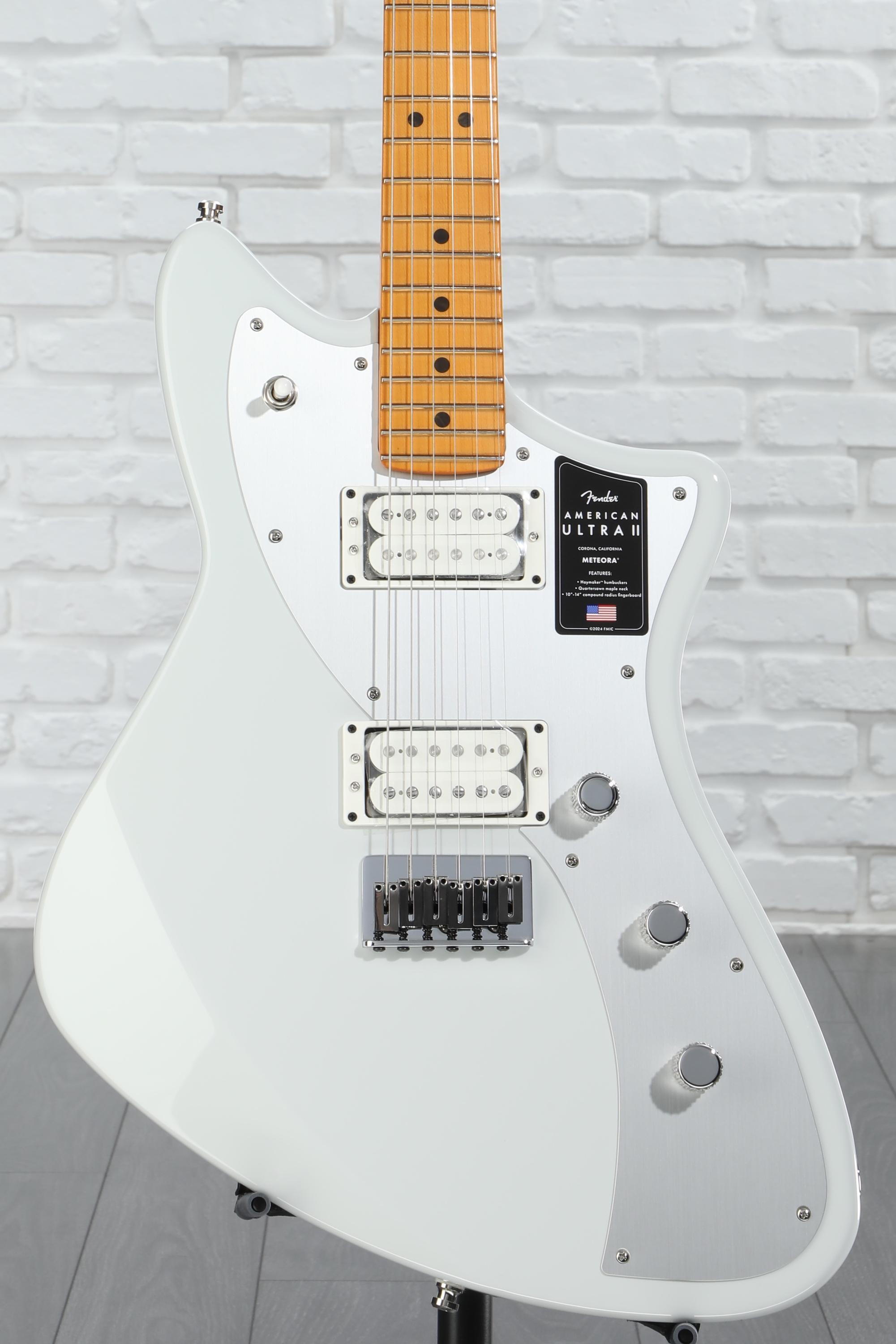 Fender American Ultra II Meteora Electric Guitar - Avalanche