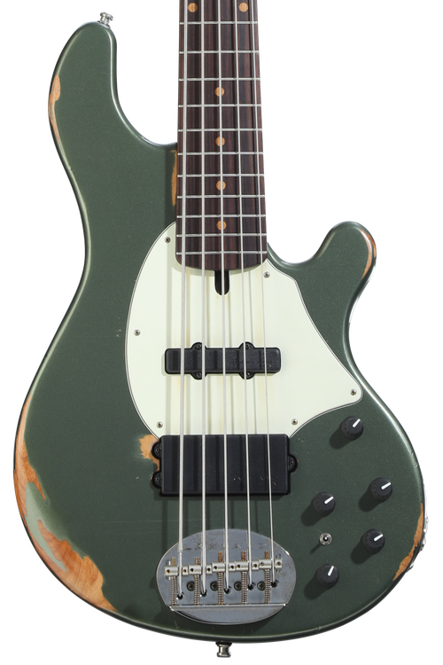 Lakland USA Classic 55-14 5-string Bass Guitar - Aged Sherwood
