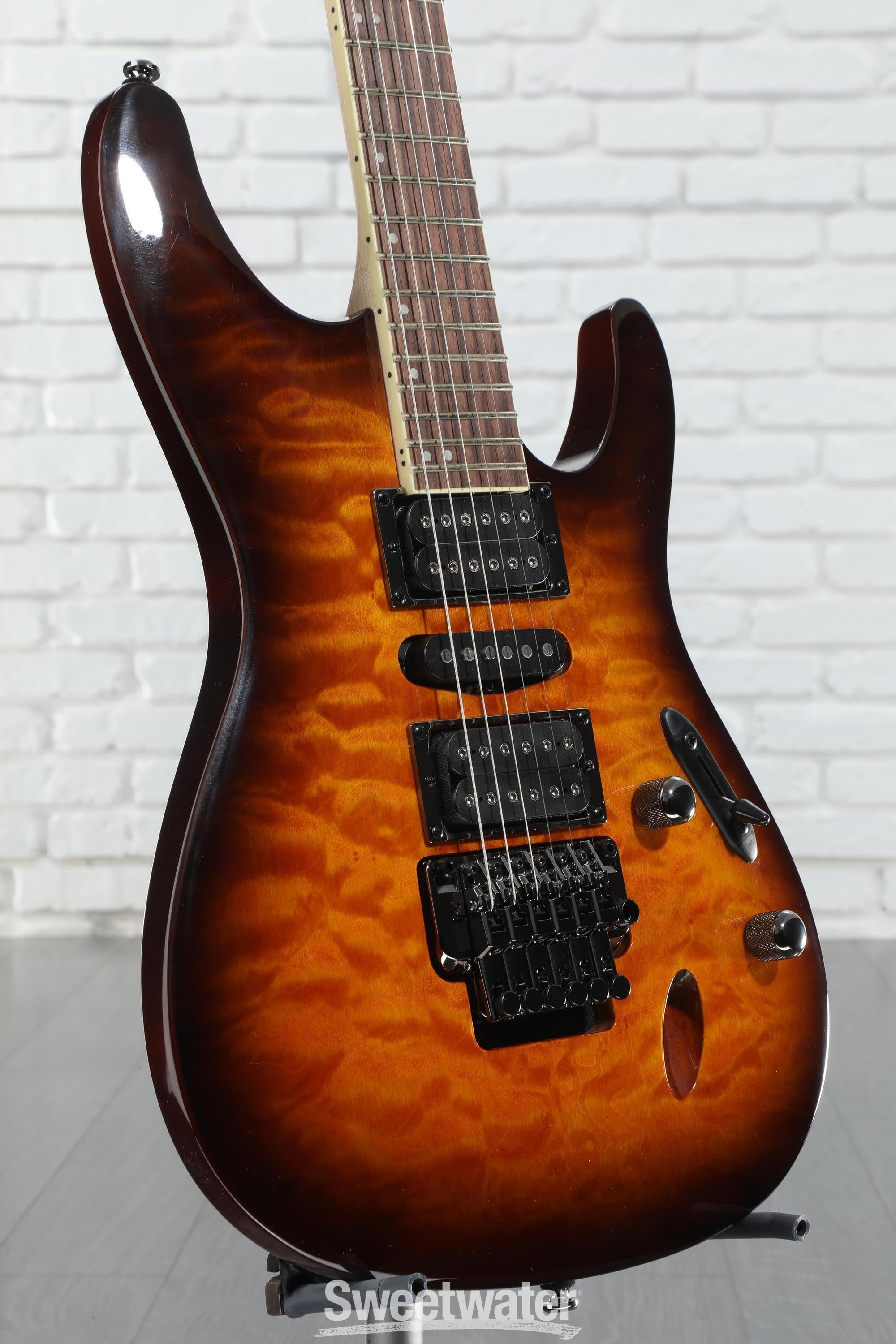Ibanez S670QM Guitar S Series Electric Guitar | Full Compass