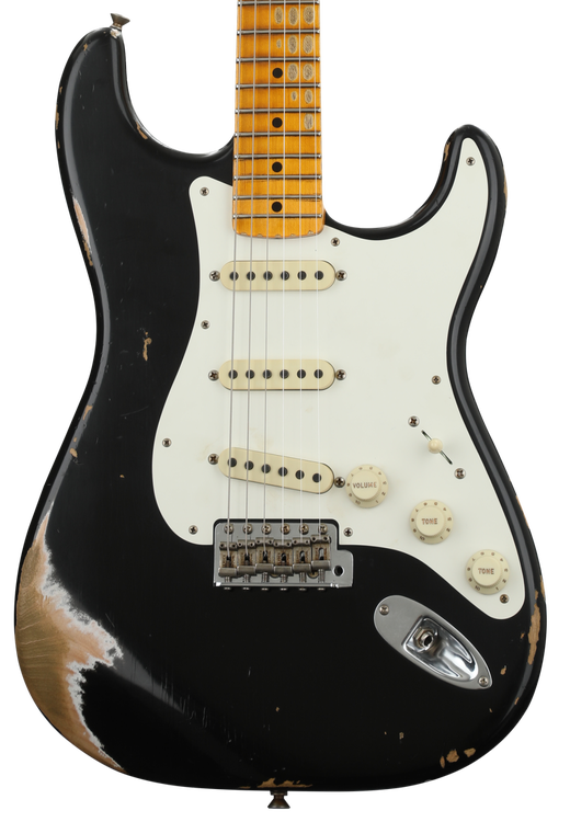 ★★Custom HardRelic Black Stratocaster★★ fendercs-blacklightningfr-rw21