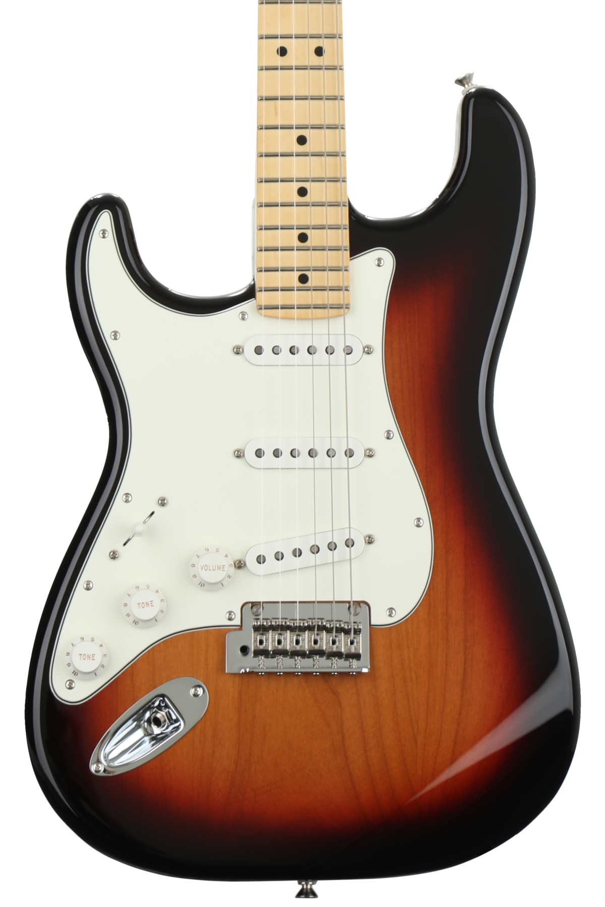 Fender Player Stratocaster Left-handed - 3-Tone Sunburst with Maple  Fingerboard