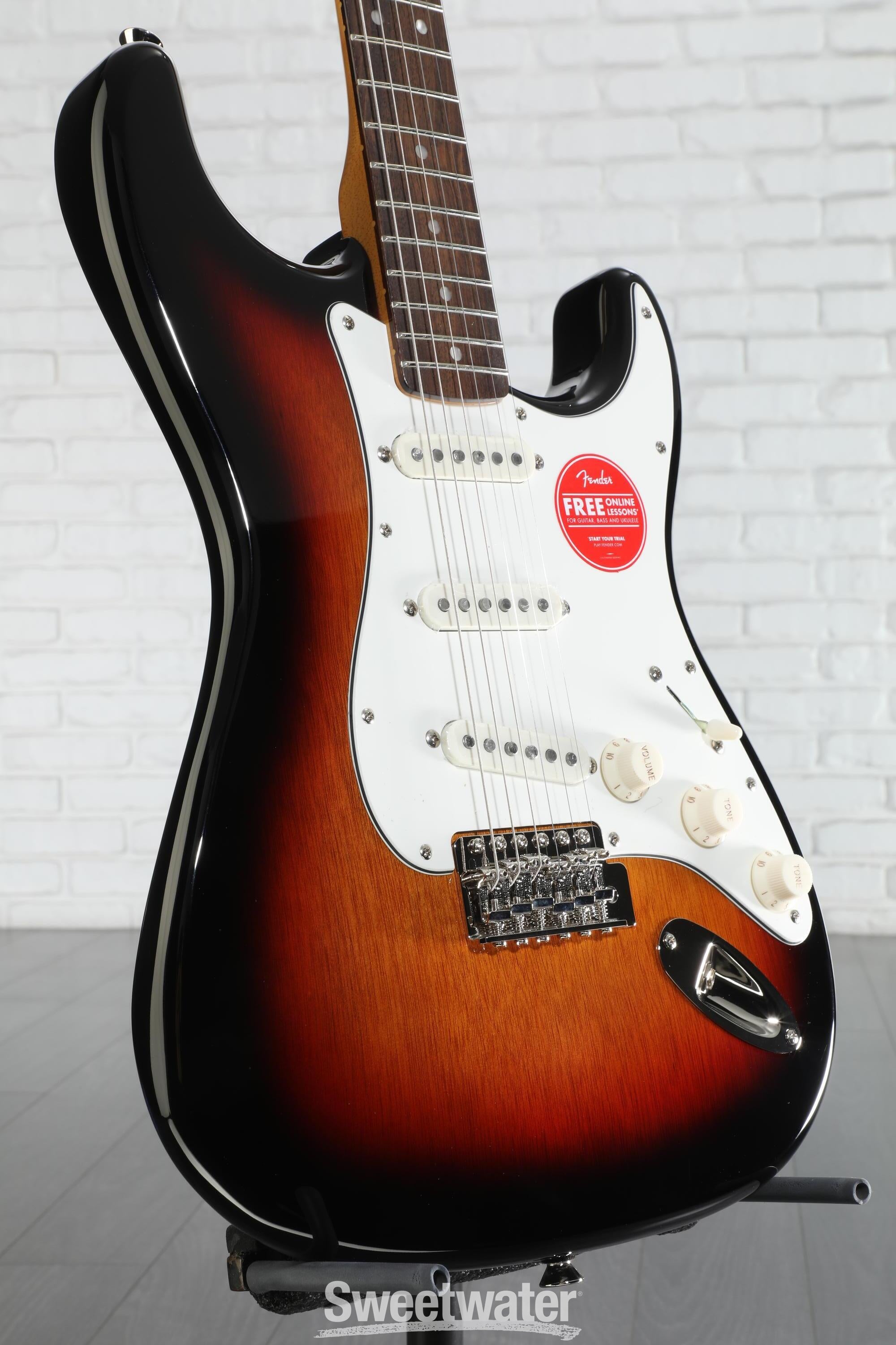 ギター Squier classic vibe 60s stratocaster Amazon.com: Squier Classic Vibe 60s Stratocaster Electric Guitar