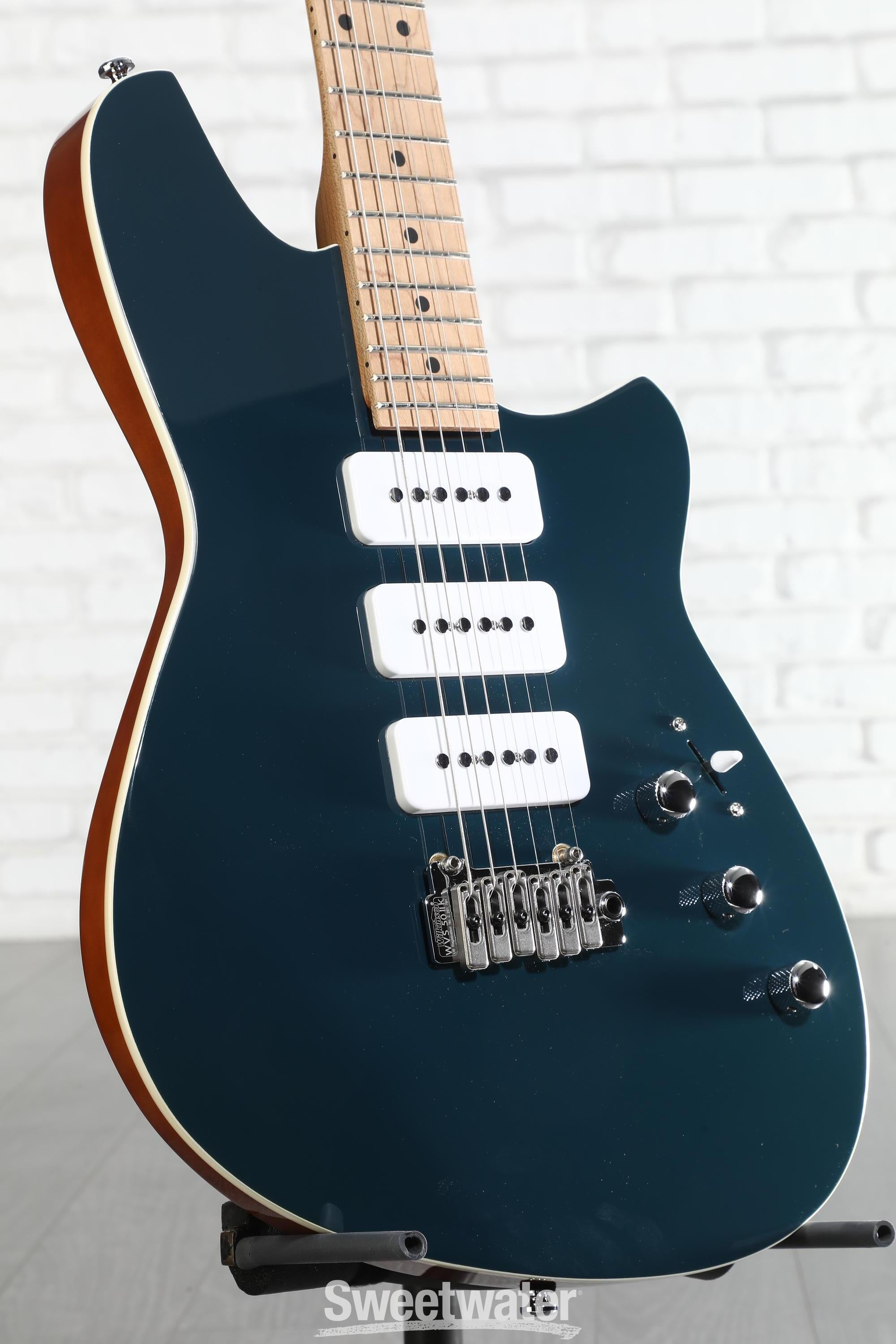 Photo of Reverend Kingbolt 390 Electric Guitar - High Tide Blue, Maple Fingerboard