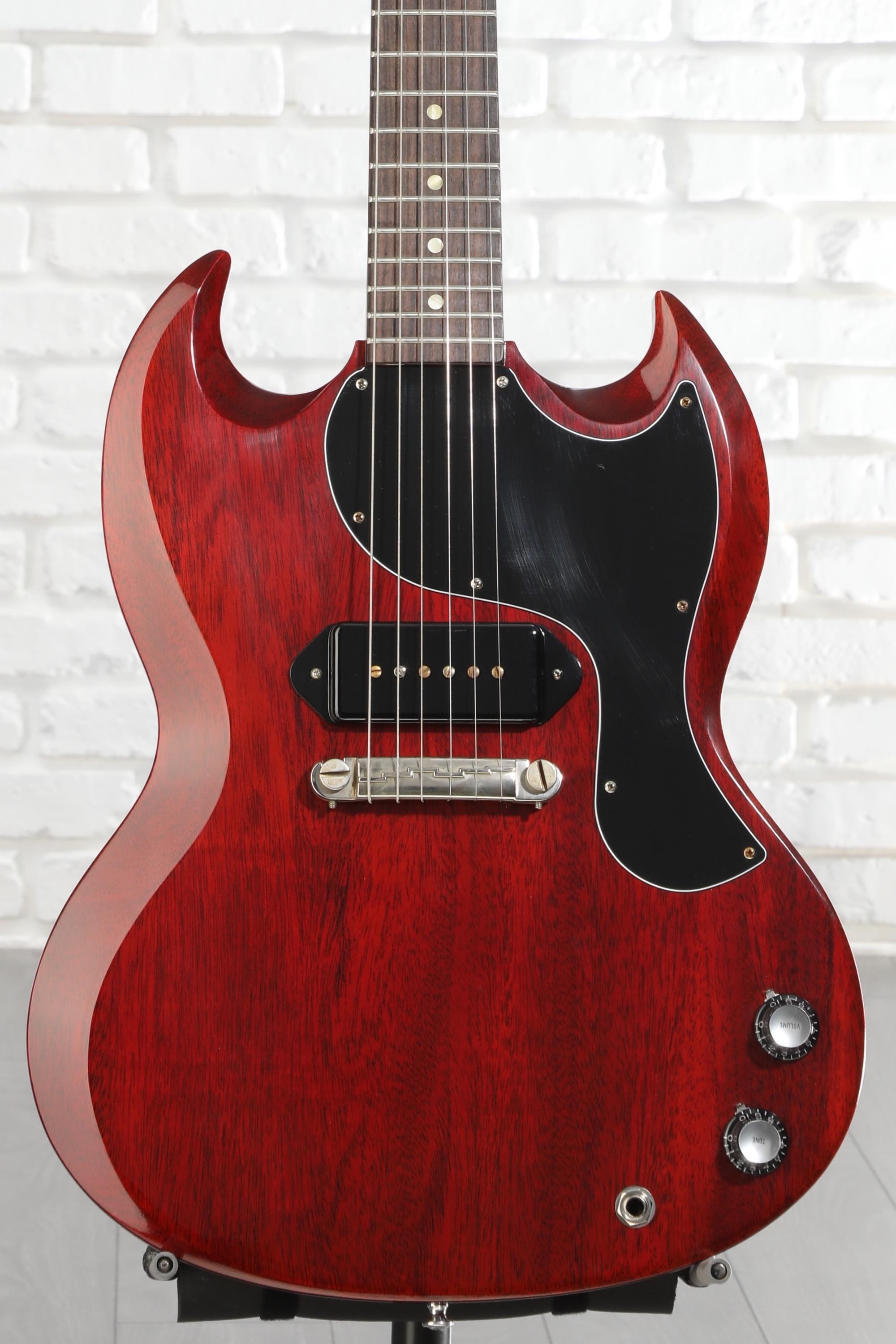 Gibson Custom 1963 SG Junior Reissue Lightning Bar Electric Guitar