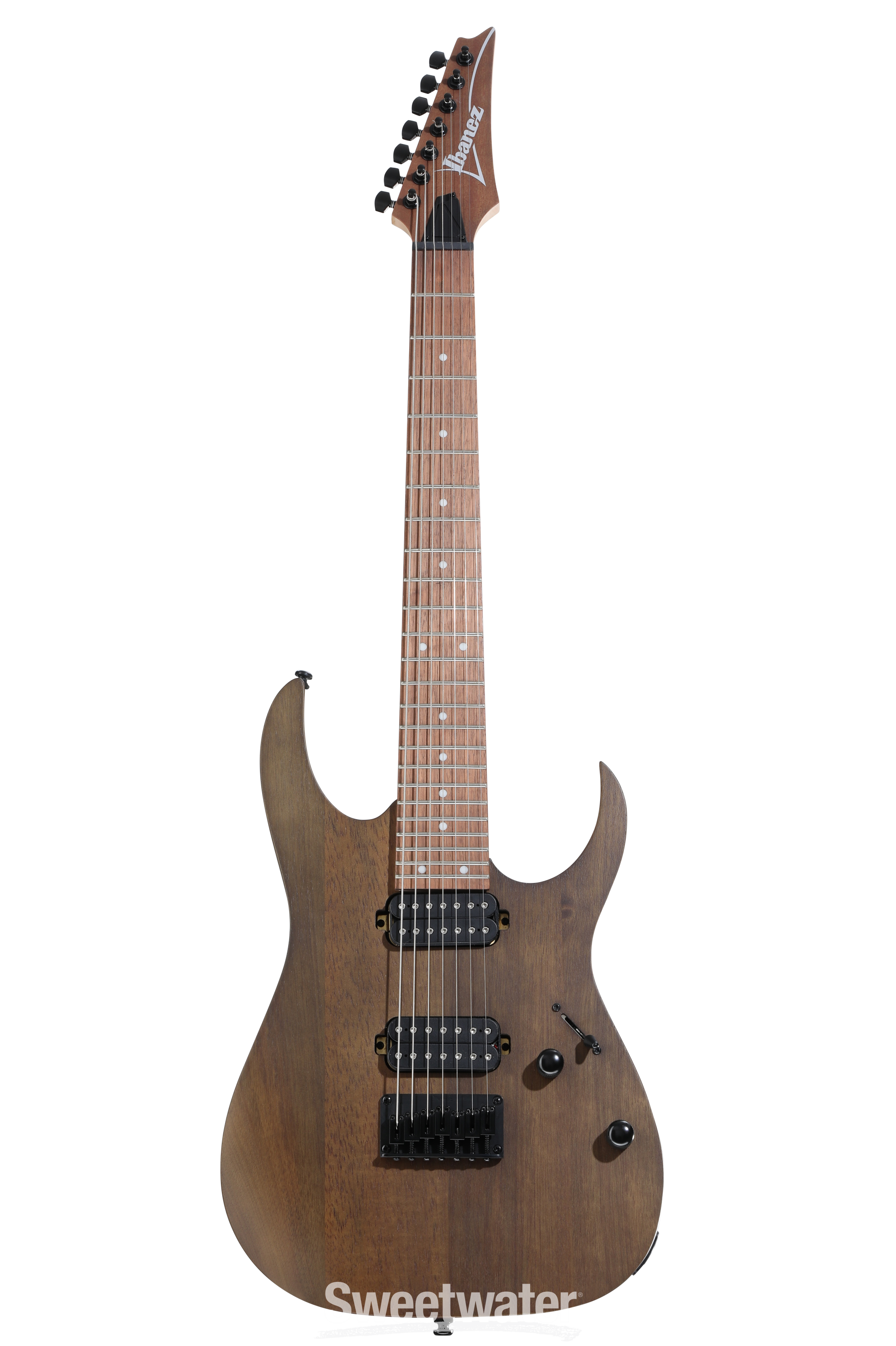 Ibanez RG7421 7-string Electric Guitar - Walnut Flat | Sweetwater