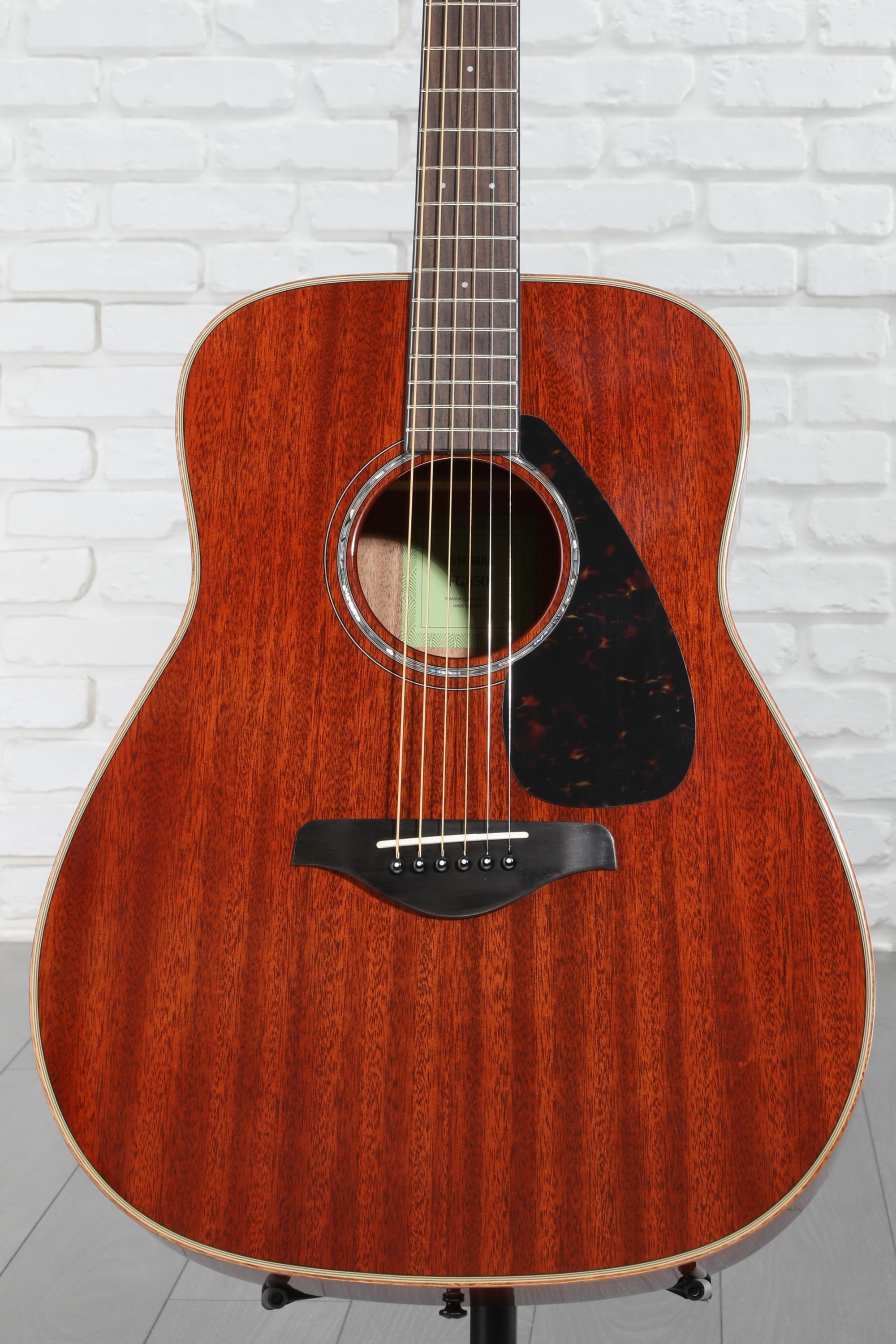 Yamaha FG850 Dreadnought Acoustic Guitar - Natural Reviews