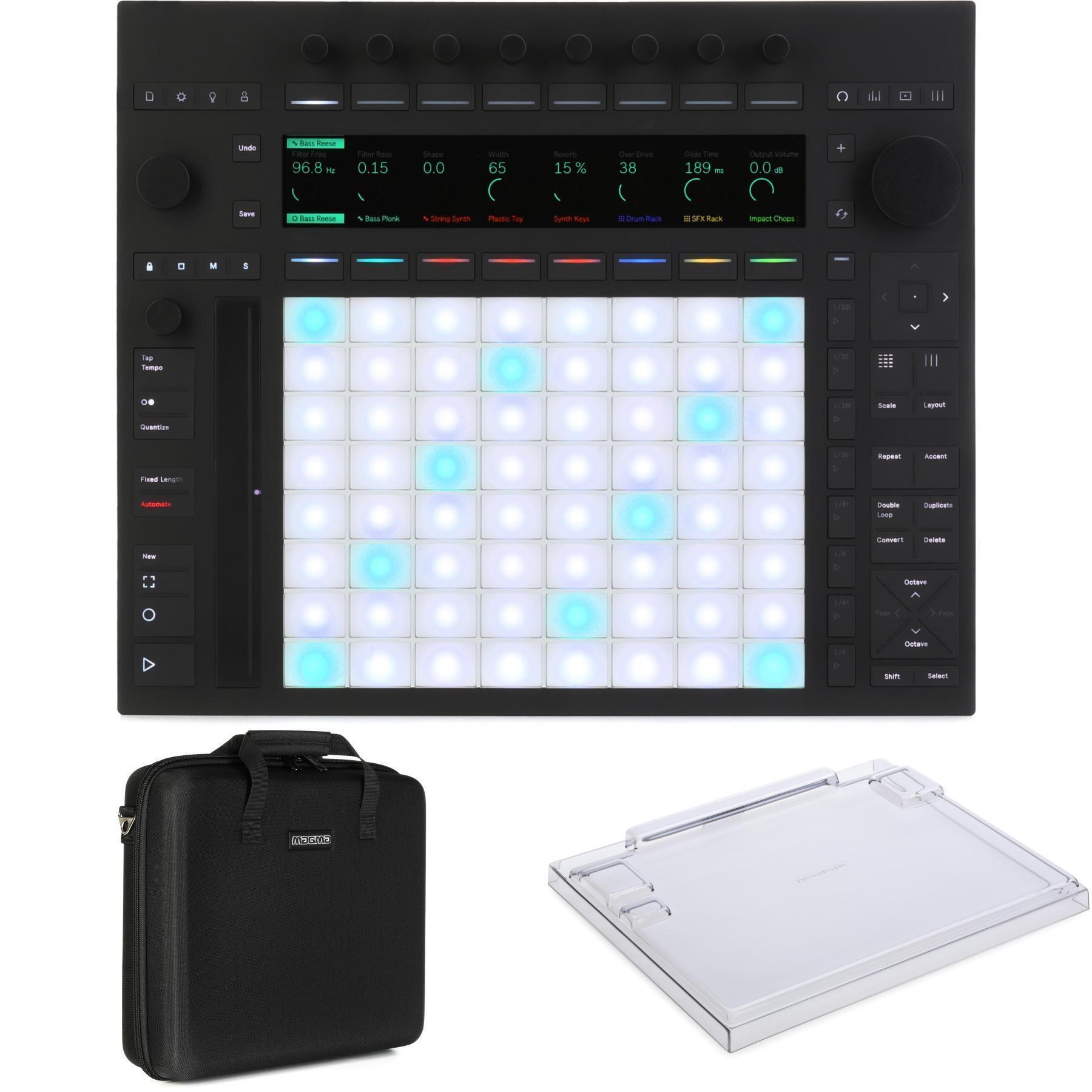 DECKSAVER　デッキセーバー Ableton Push 3用 Amazon | DECKSAVER [ Ableton Push 3]用 機材保護カバー デッキ