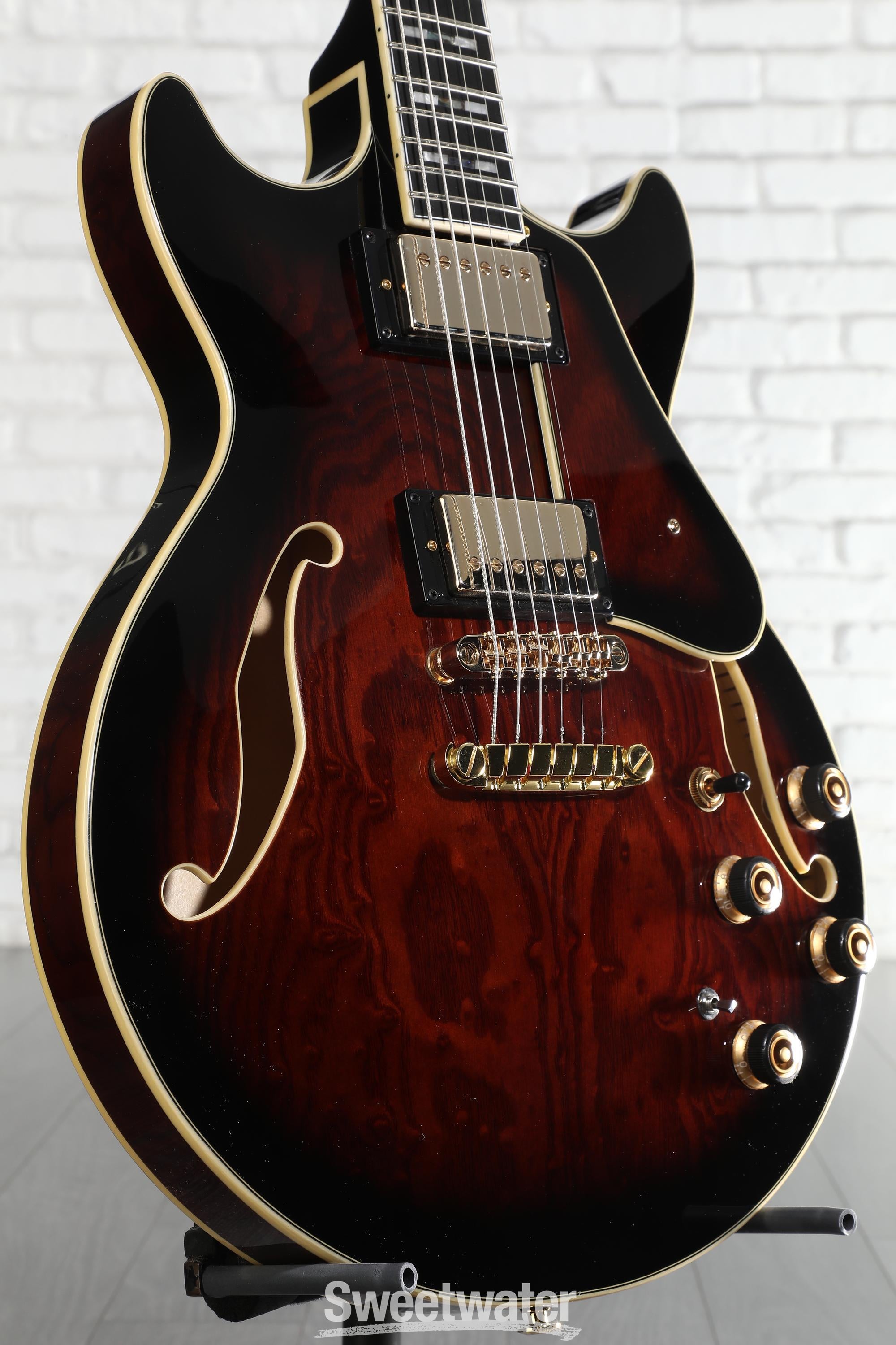 Photo of Ibanez Artstar AM153QA - Dark Brown Sunburst