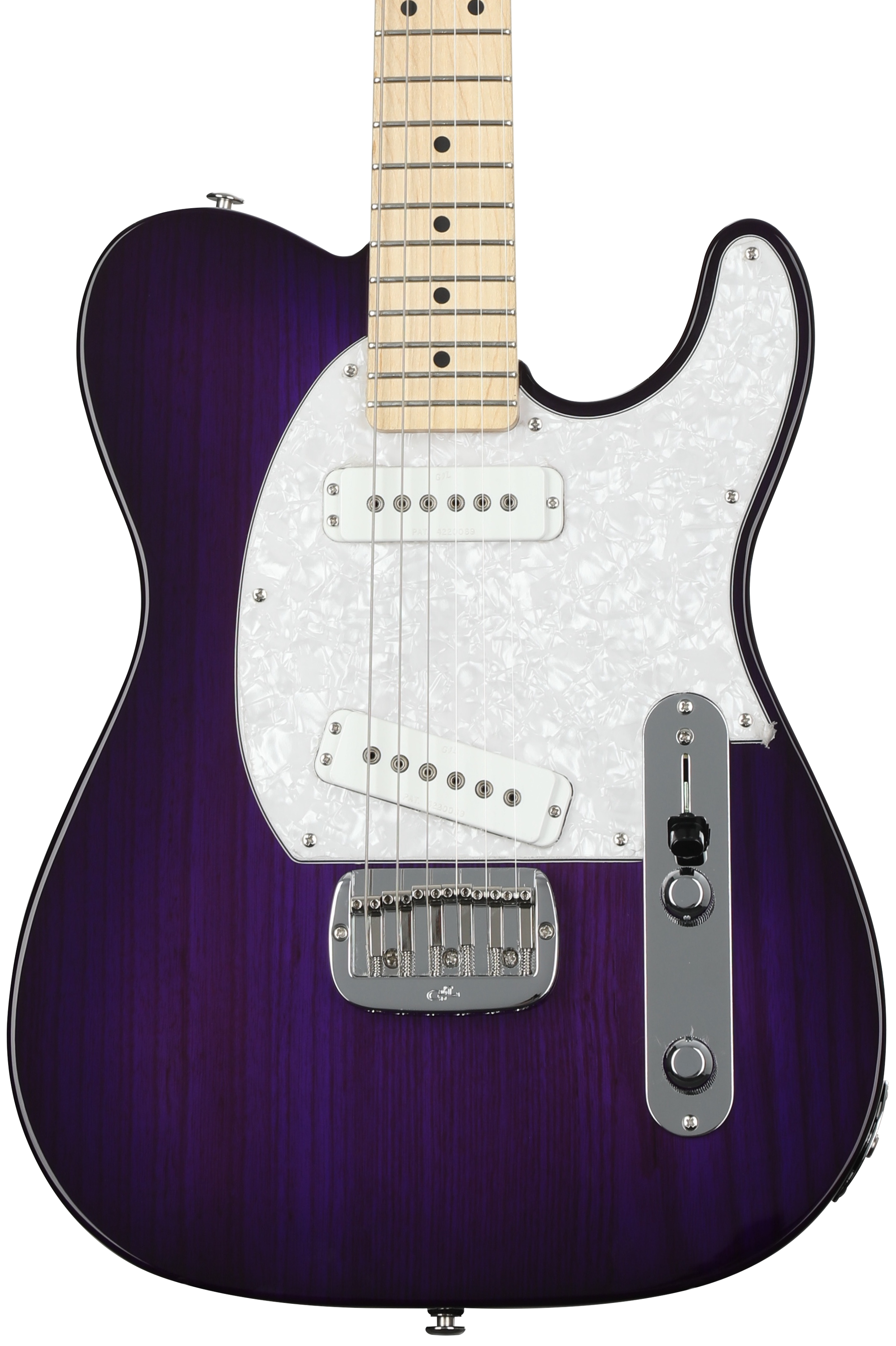 G&L Fullerton Deluxe ASAT Special Electric Guitar - Purpleburst