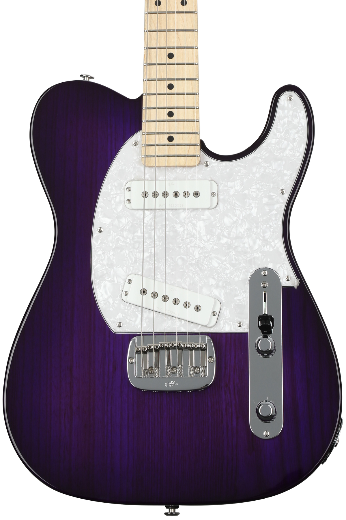 G&L Fullerton Deluxe ASAT Special Electric Guitar - Purpleburst