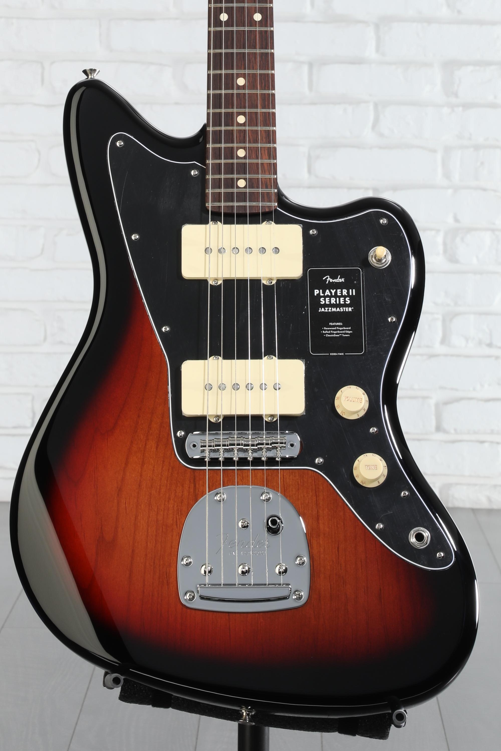 Fender Player II Jazzmaster Electric Guitar - 3-color Sunburst