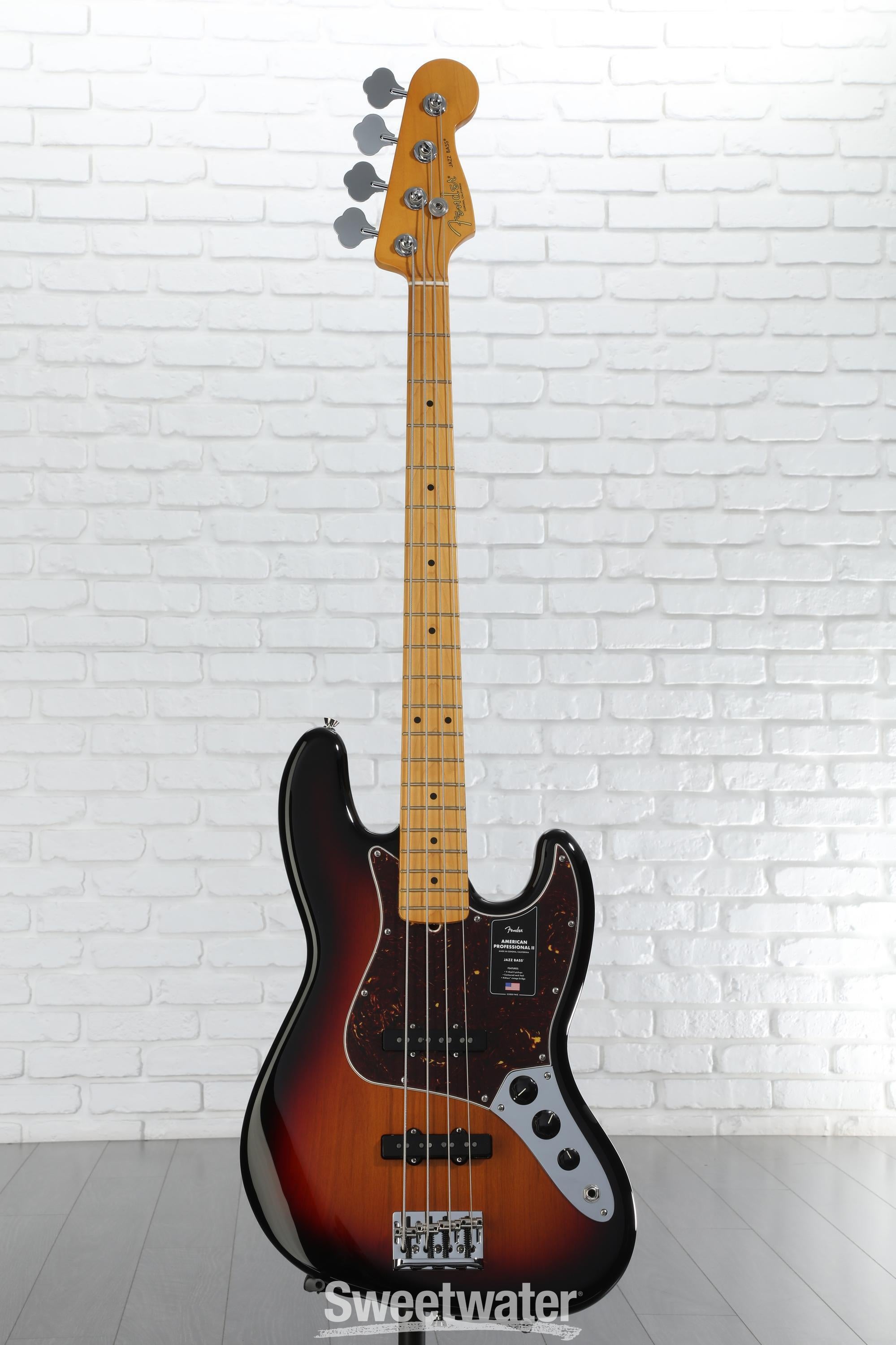 Fender American Professional II Jazz Bass - 3 Color Sunburst