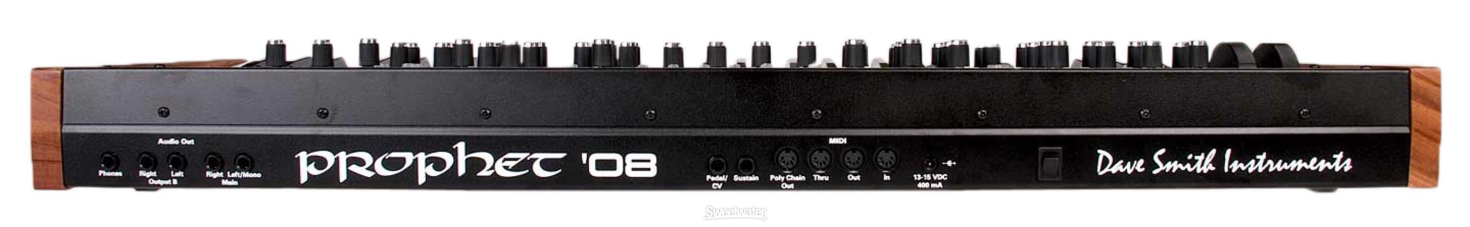 DAVE SMITH (sequential) Prophet ‘08 PE Dave Smith Instruments Prophet 08 PE 61-Key 8-Voice