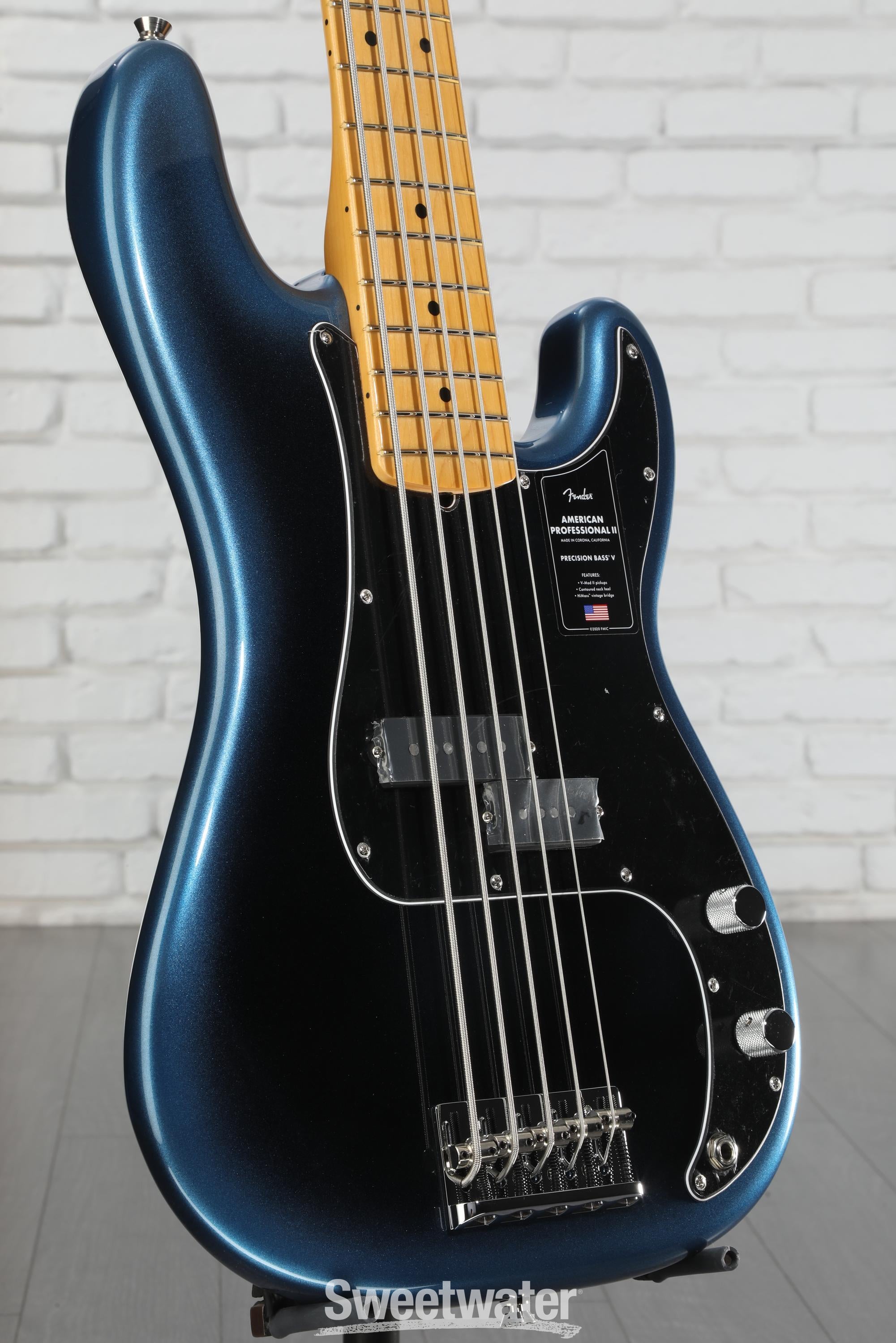 ベース Fender USA ProfessionalII PrecisionBassV Fender American Professional II Precision Bass V - 3-color