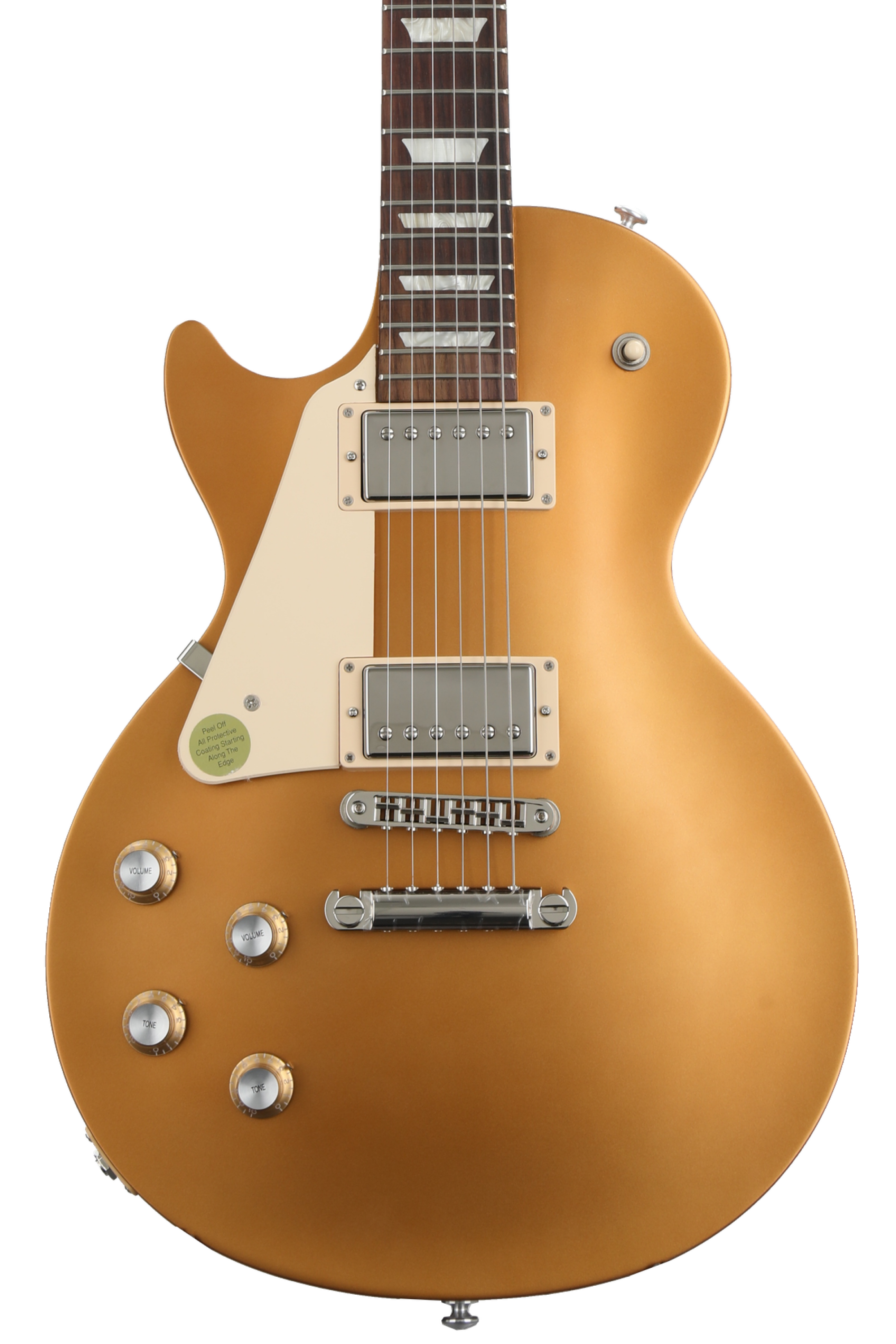 Gibson Les Paul Tribute 2017 T Left-handed - Satin Gold Top with