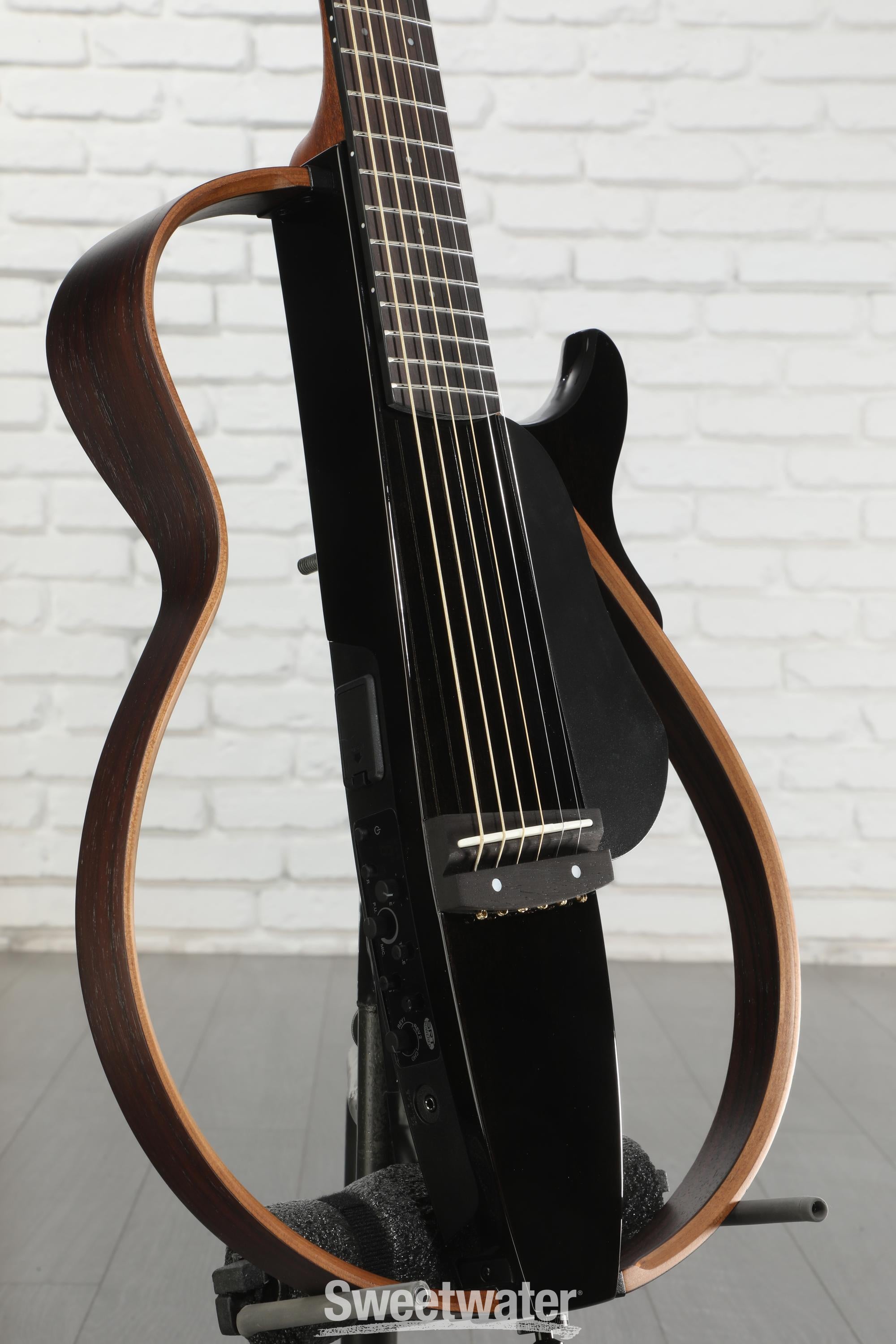 YAMAHA サイレントギターSLG200S カラー:トランスルーセントブラック YAMAHA サイレントギターSLG200S カラー:トランスルーセントブラック