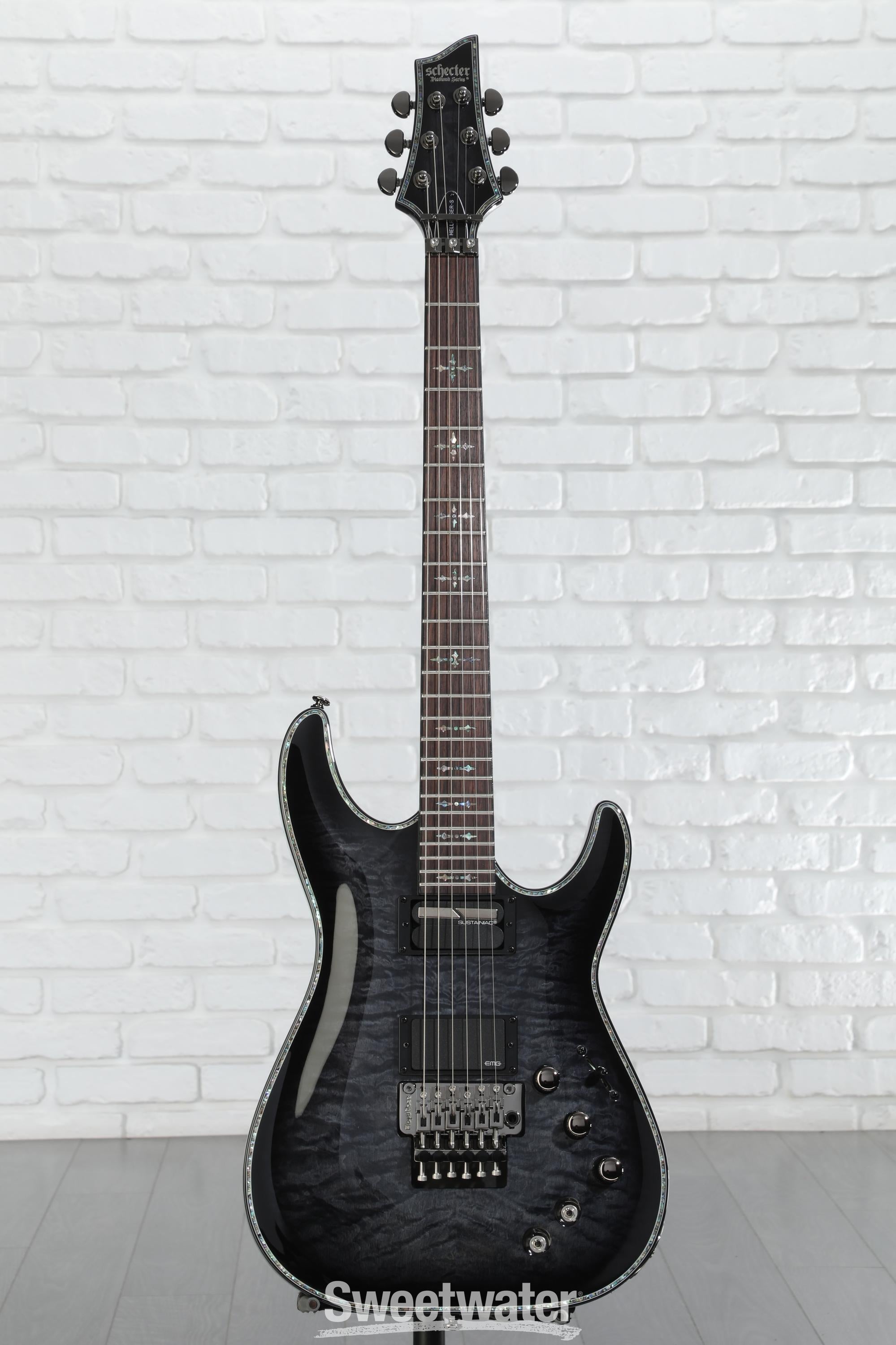 Amazon.com: Schecter Hellraiser C-1 FR Electric Guitar
