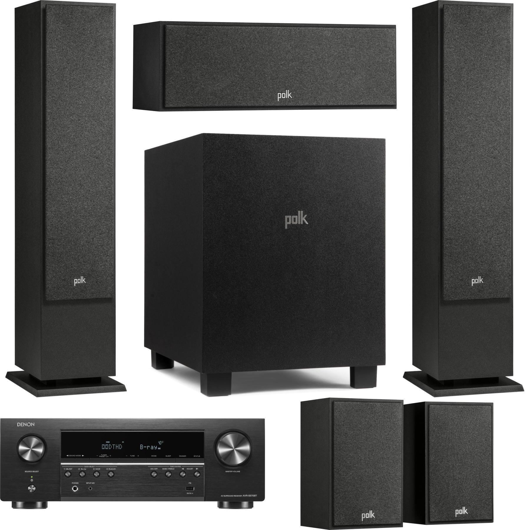 Subwoofer Surround Sound Setup CG3 DOLBY ATMOS HOME THEATER