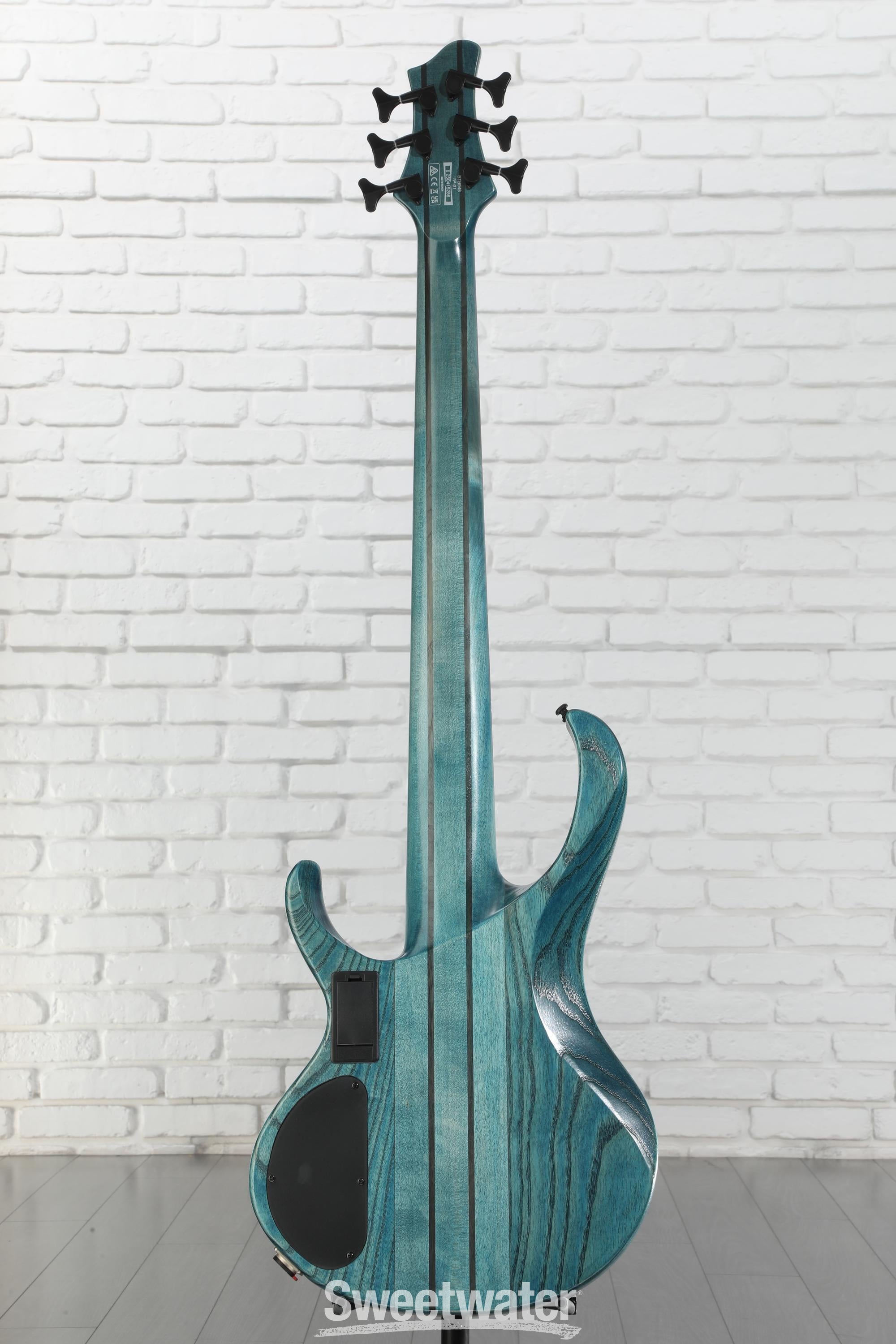 Ibanez BTB Standard BTB946 6-string Bass Guitar - Cosmic Blue Low