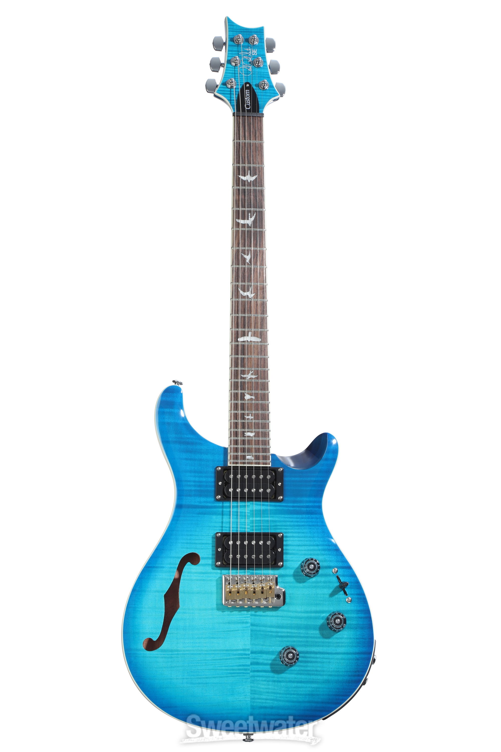 ギター PRS SE Custom 24 semi-hollow piezo PRS SE Custom 24 Semi-Hollow Piezo Electric Guitar Charcoal